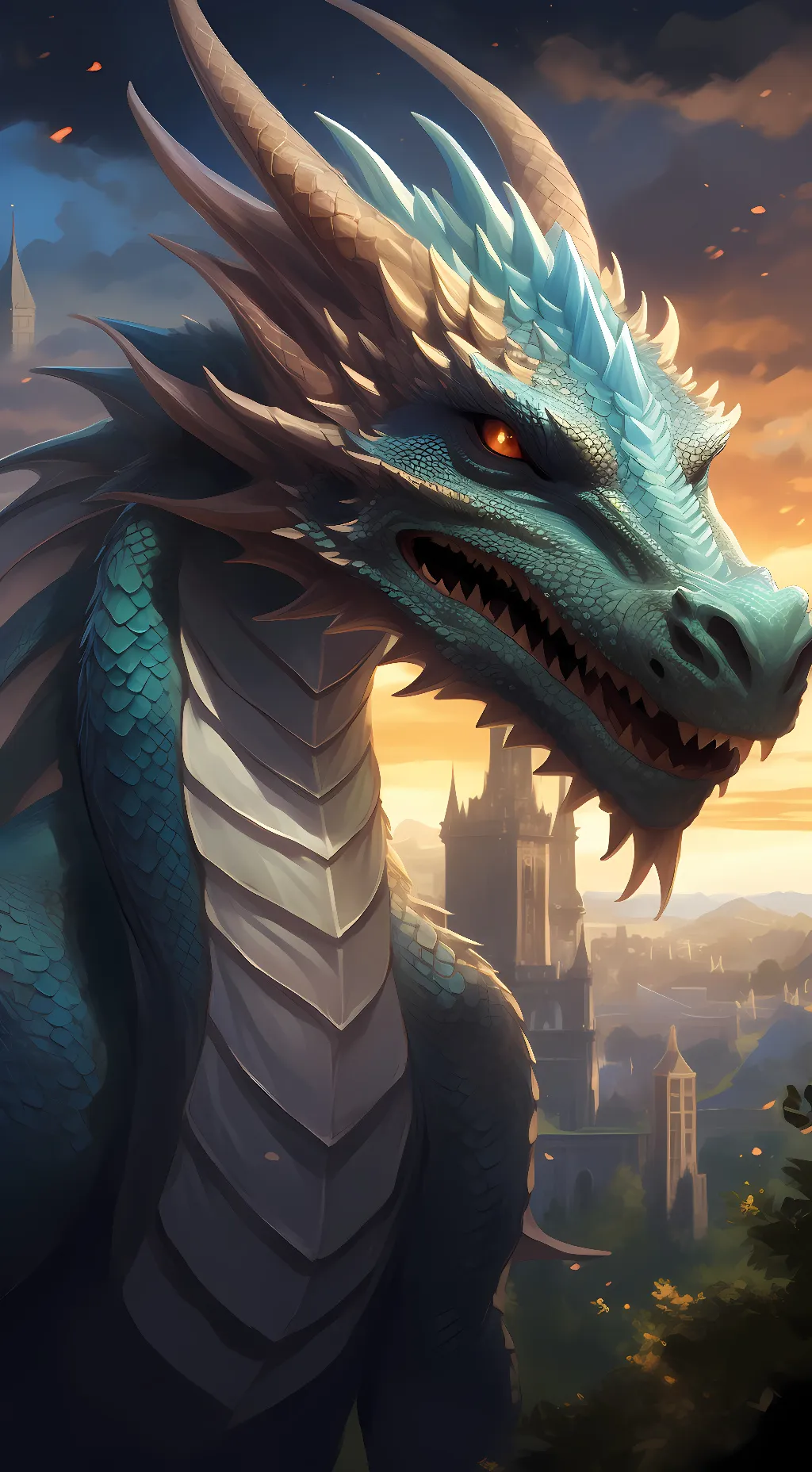 ai character: Dusk background