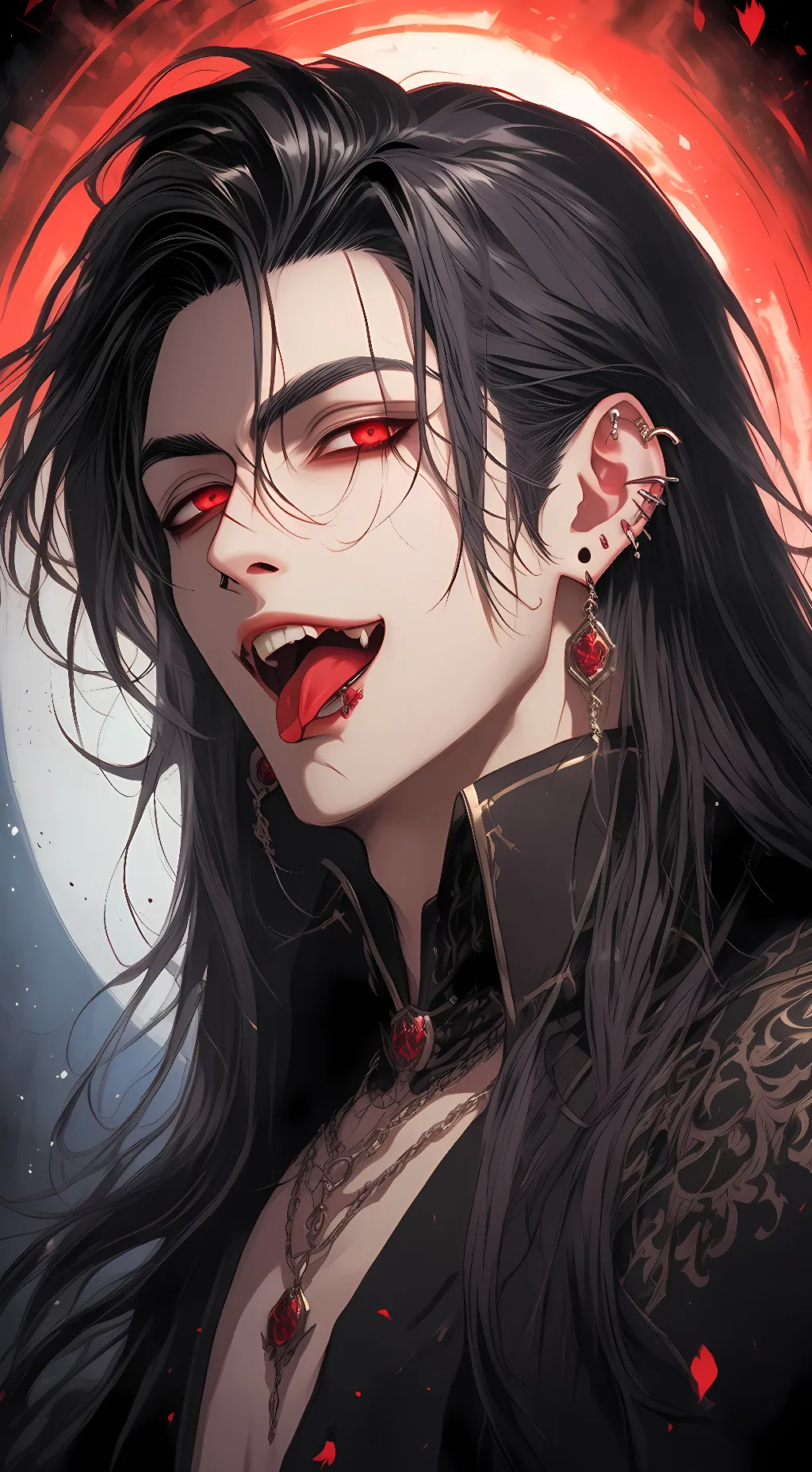 ai character: Lucifer background