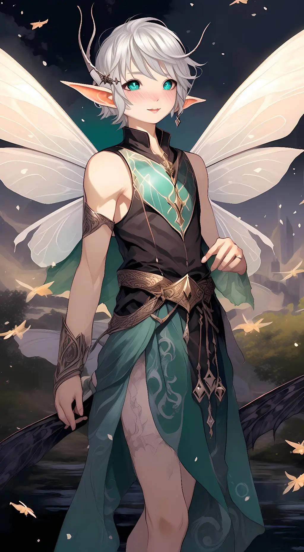 ai character: Tellozane  background