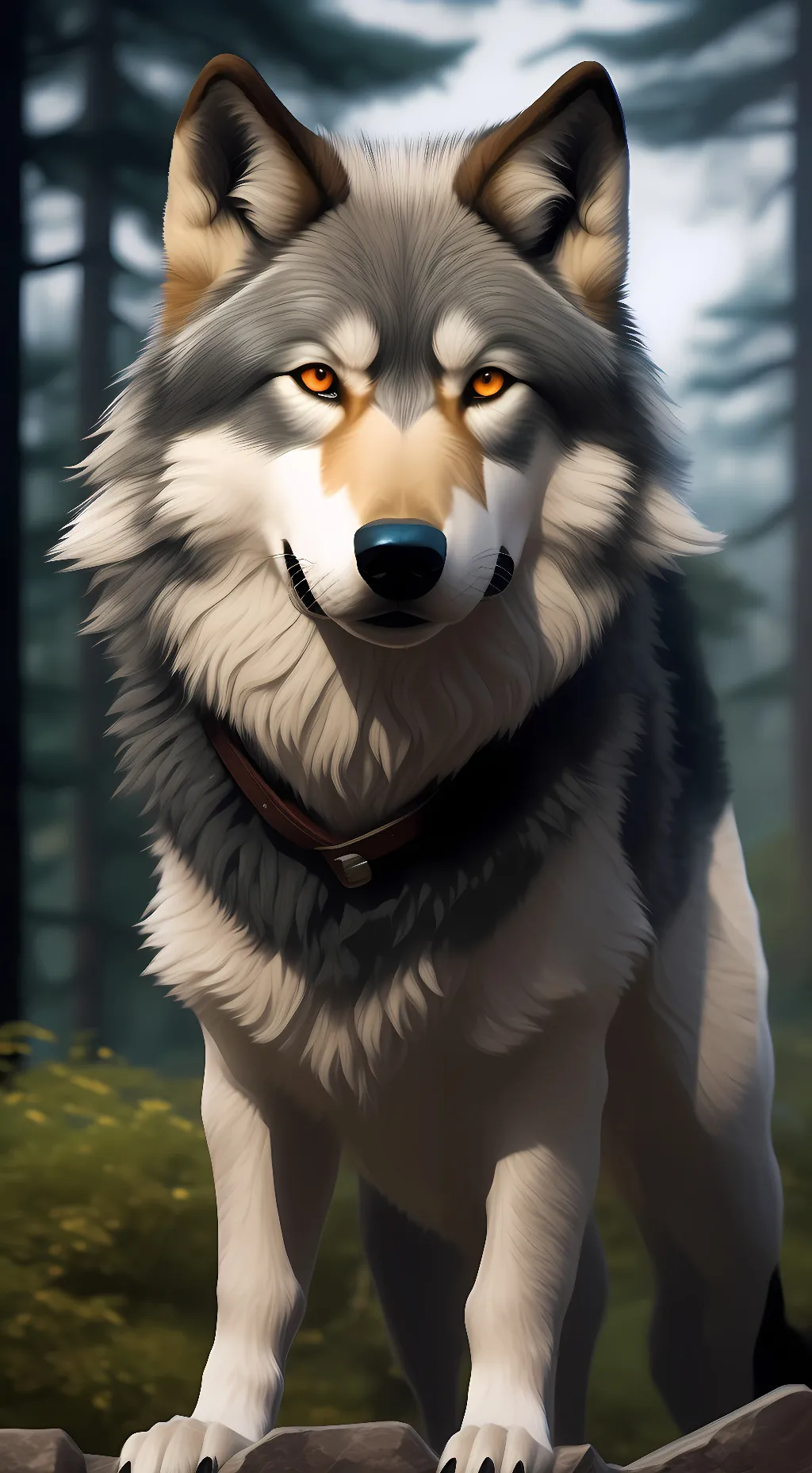 ai character: conner background