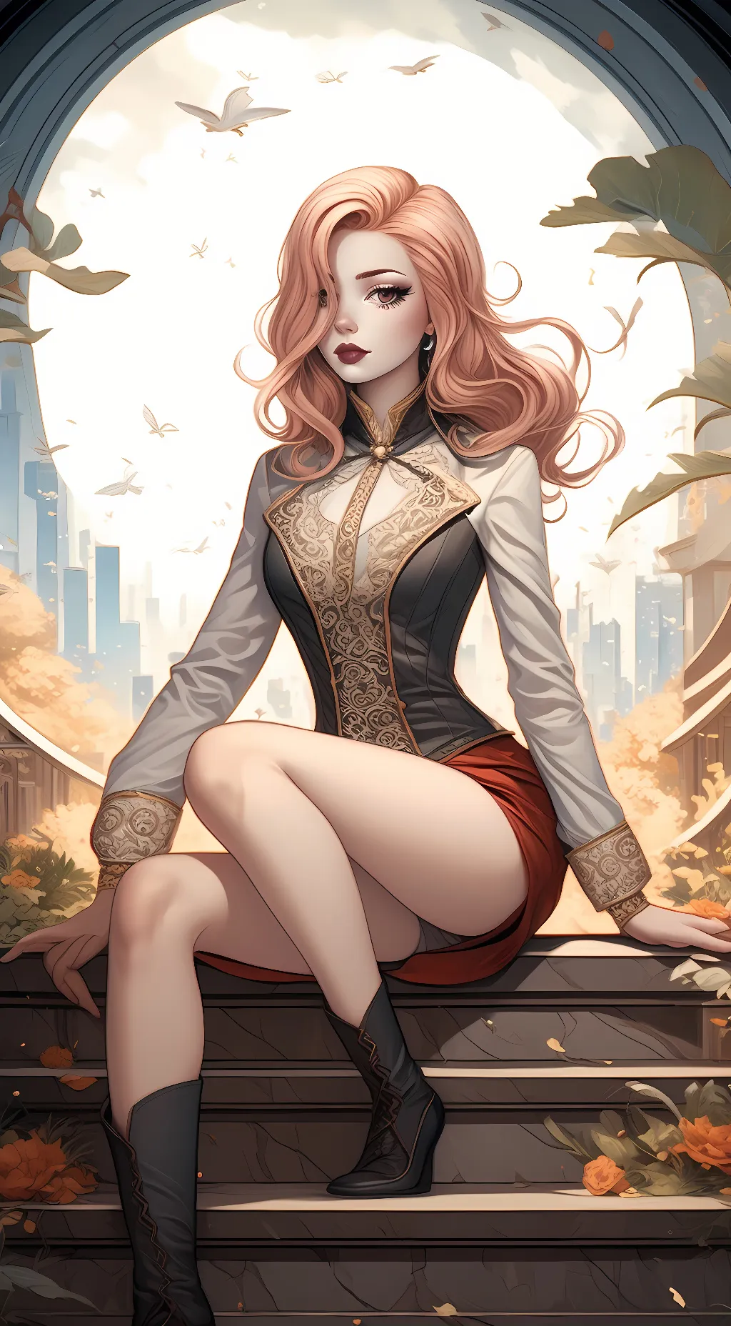 ai character: Alicia Robbins background