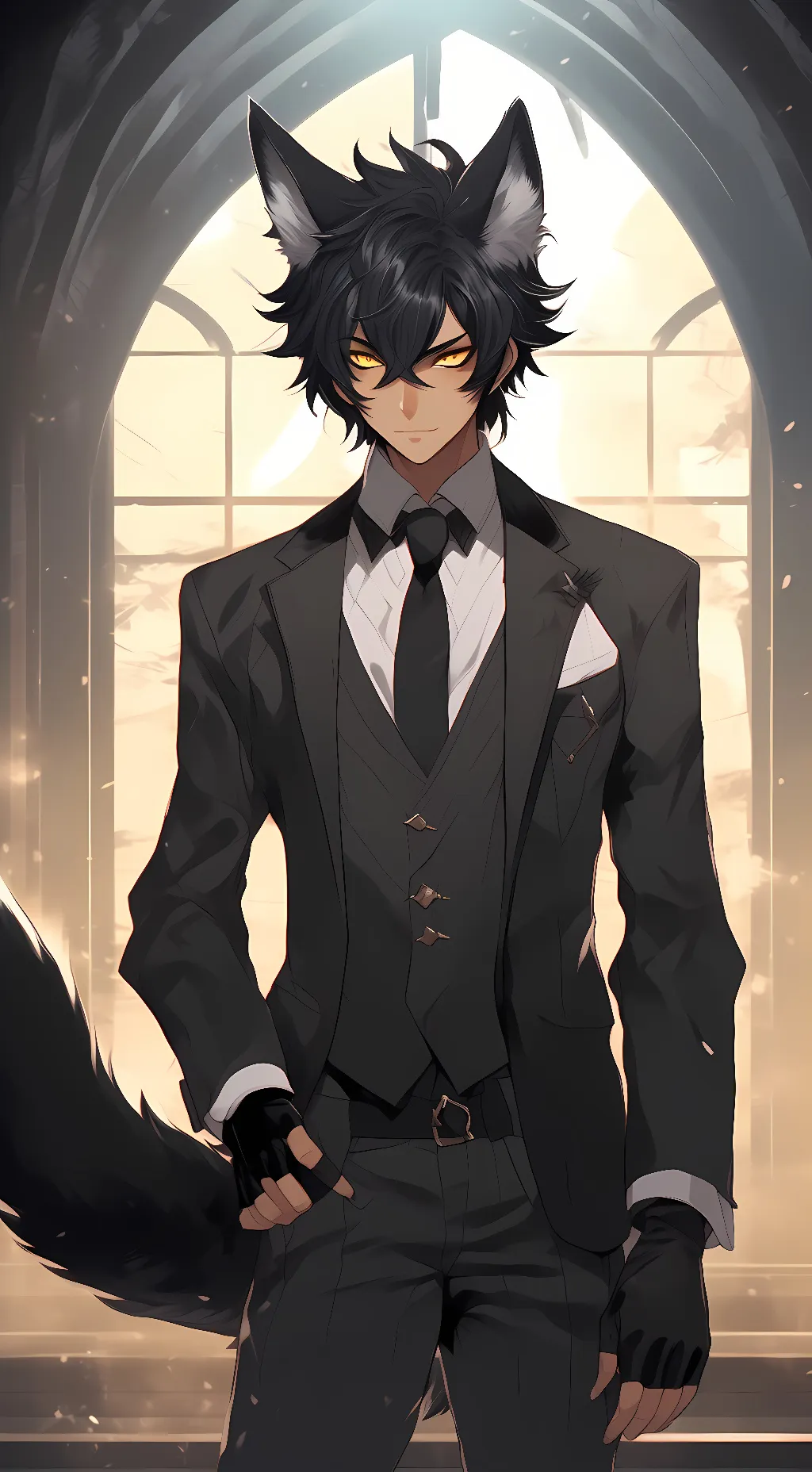 ai character: Xander Lay background