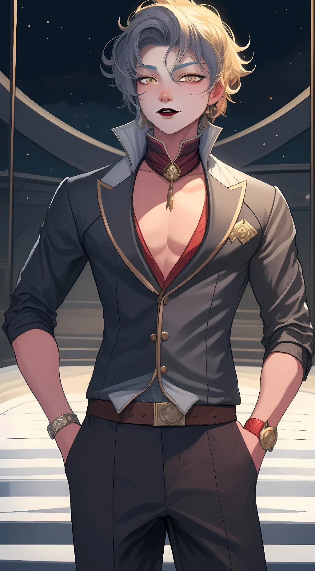 ai character: Sass background