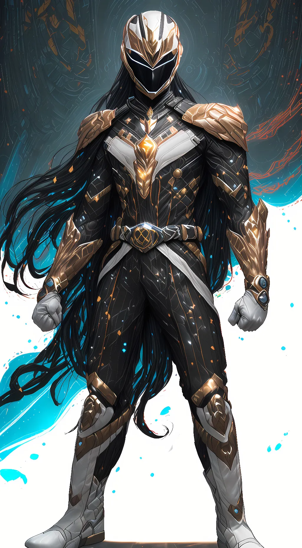 ai character: Ultimate Ranger background