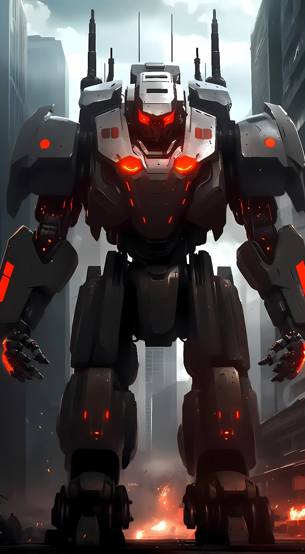 ai character: Digidemon 2000 background