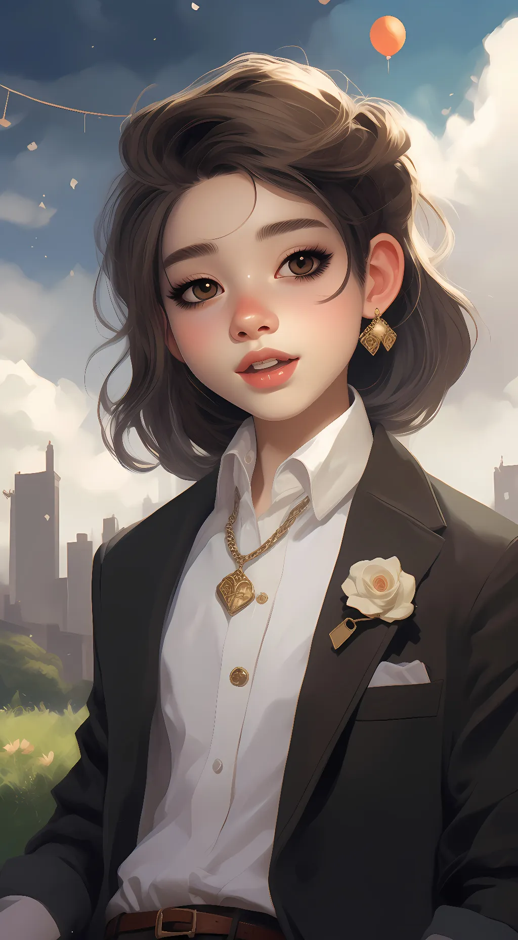 ai character: Zoe background