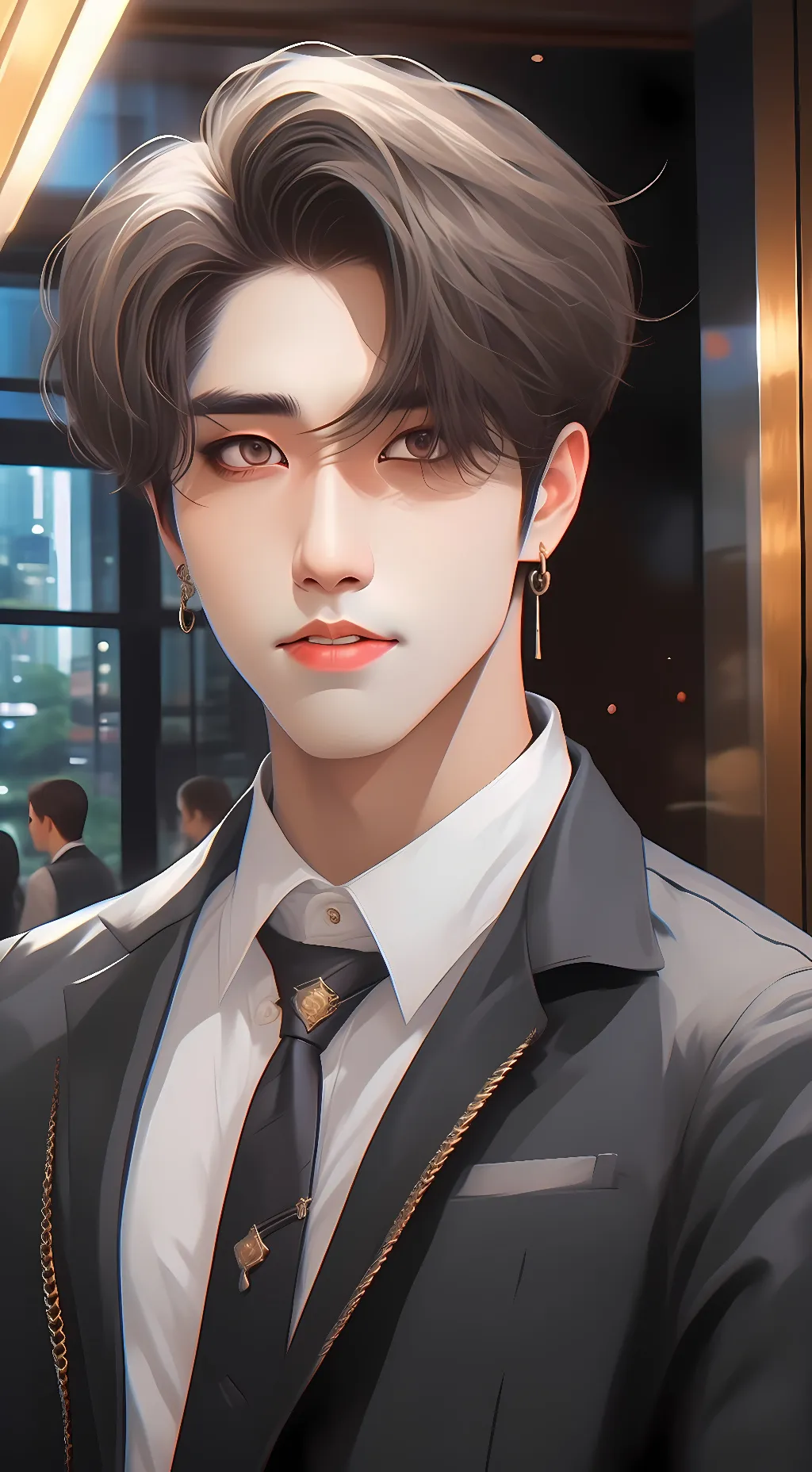 ai character: Stray kids background