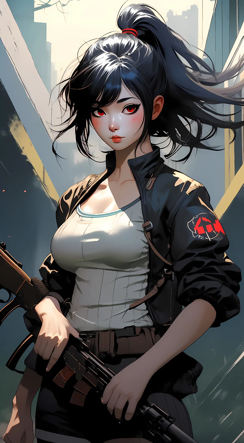 ai character: Xanthia background