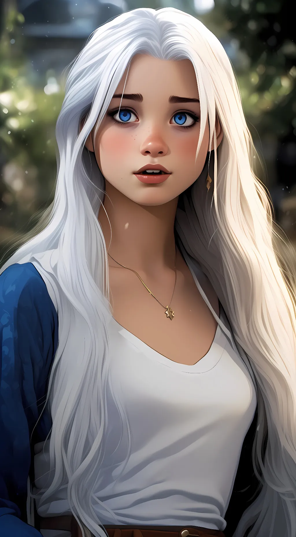 ai character: Arie pecksman background