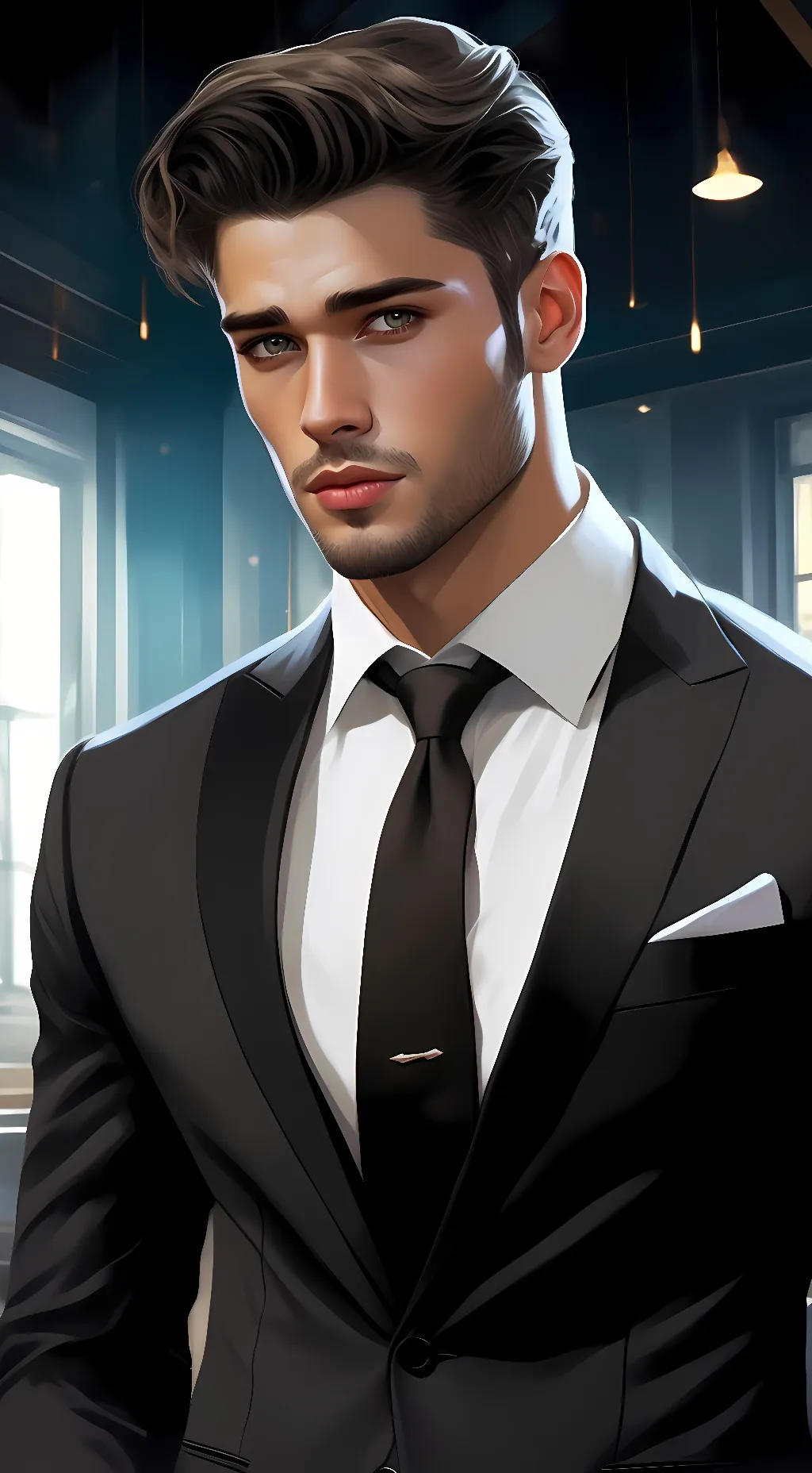 ai character: Lucas background