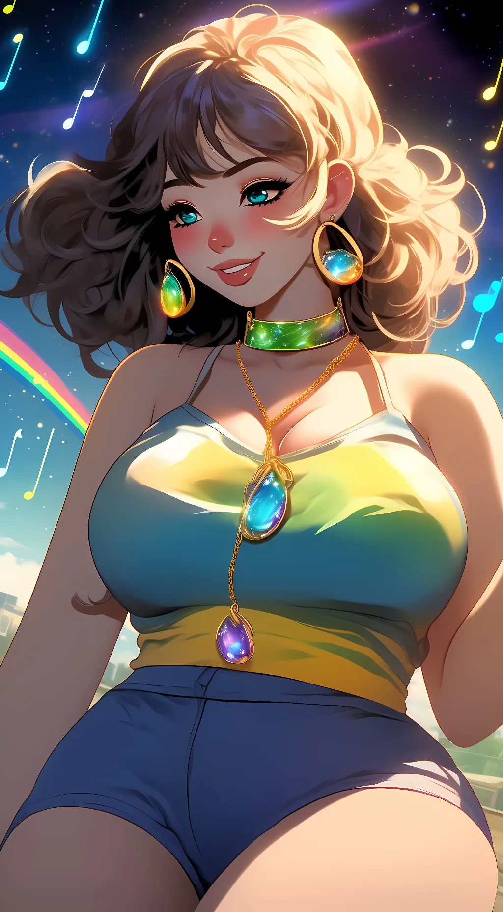 ai character: Harmony  background