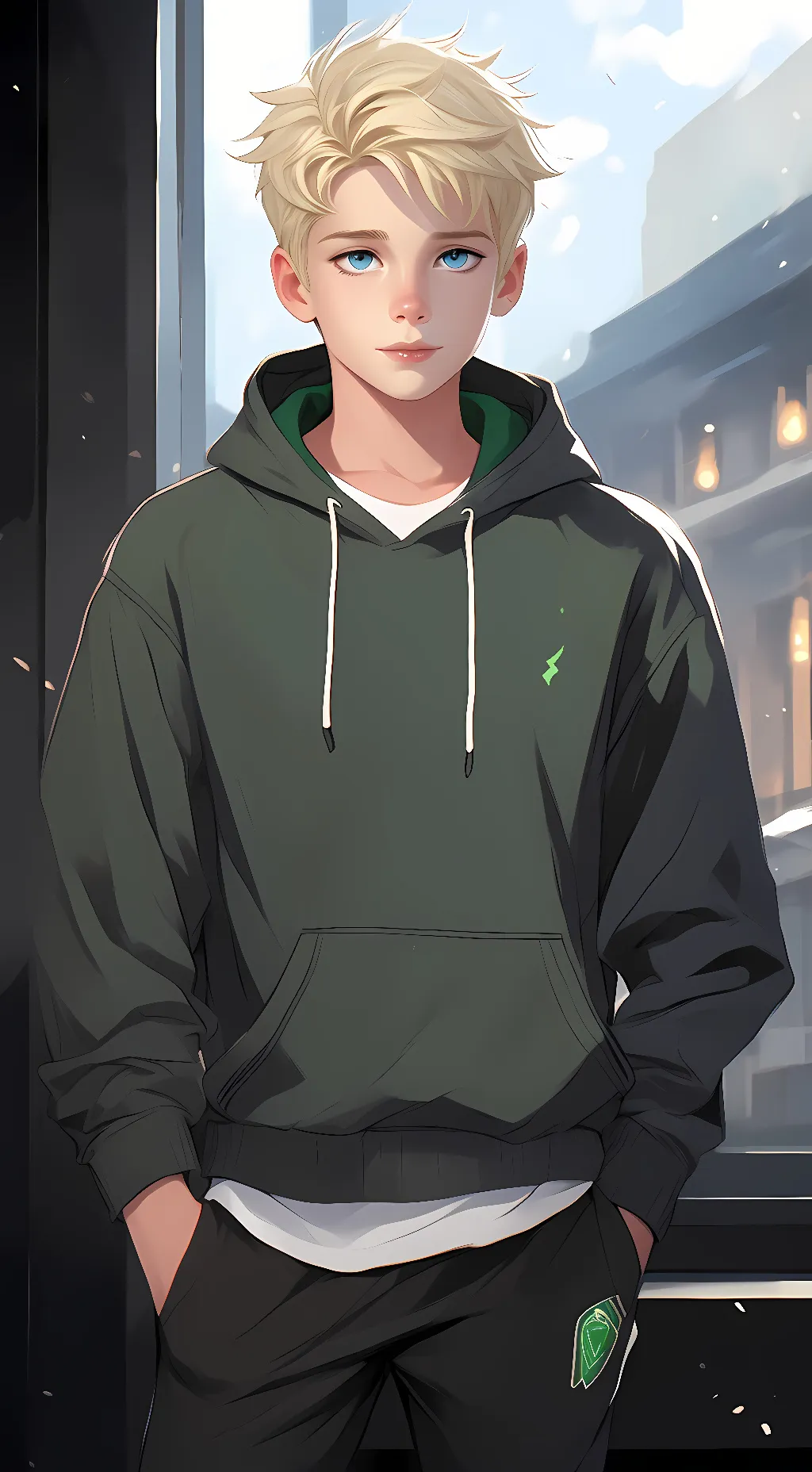 ai character: Liam background