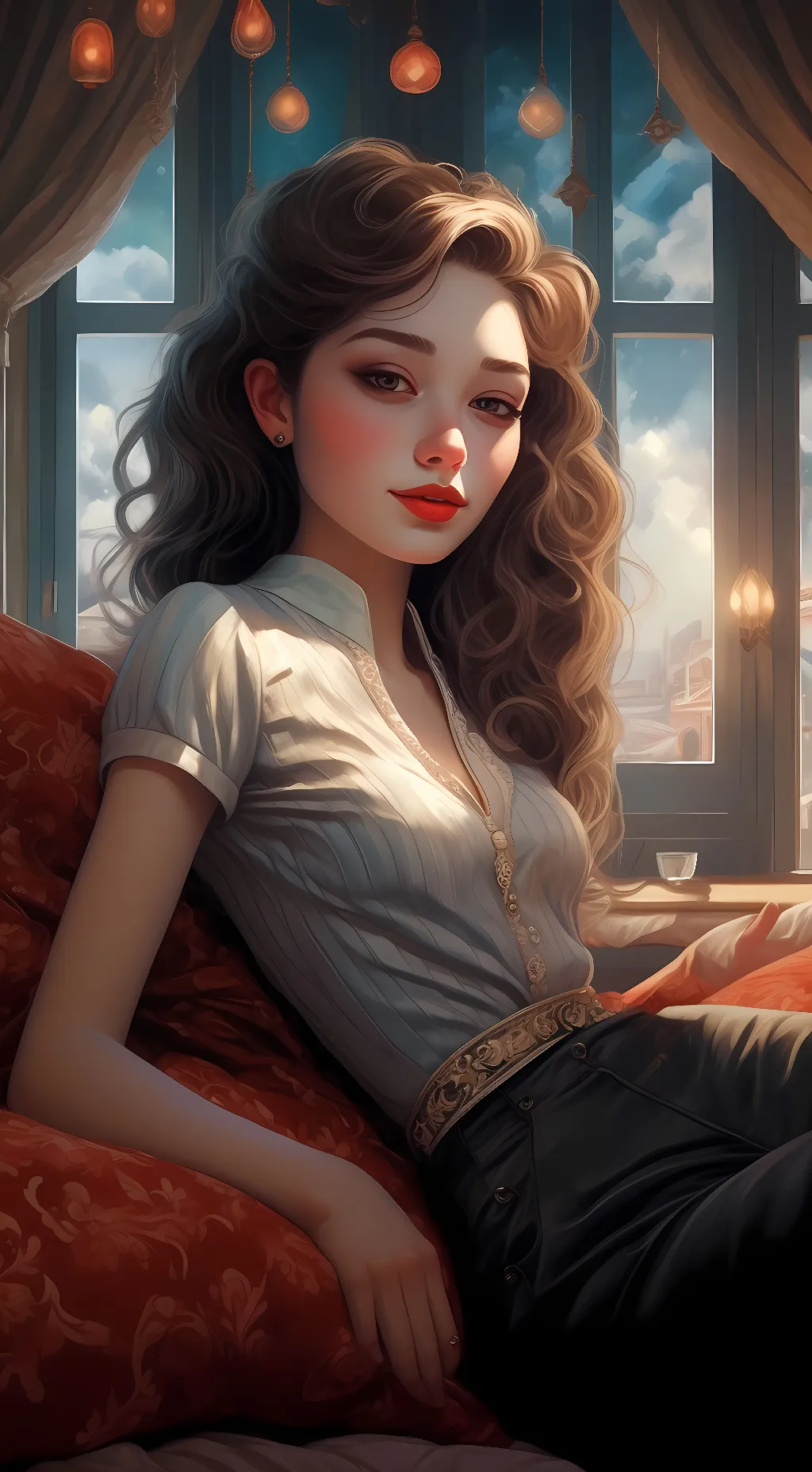 ai character: alice background