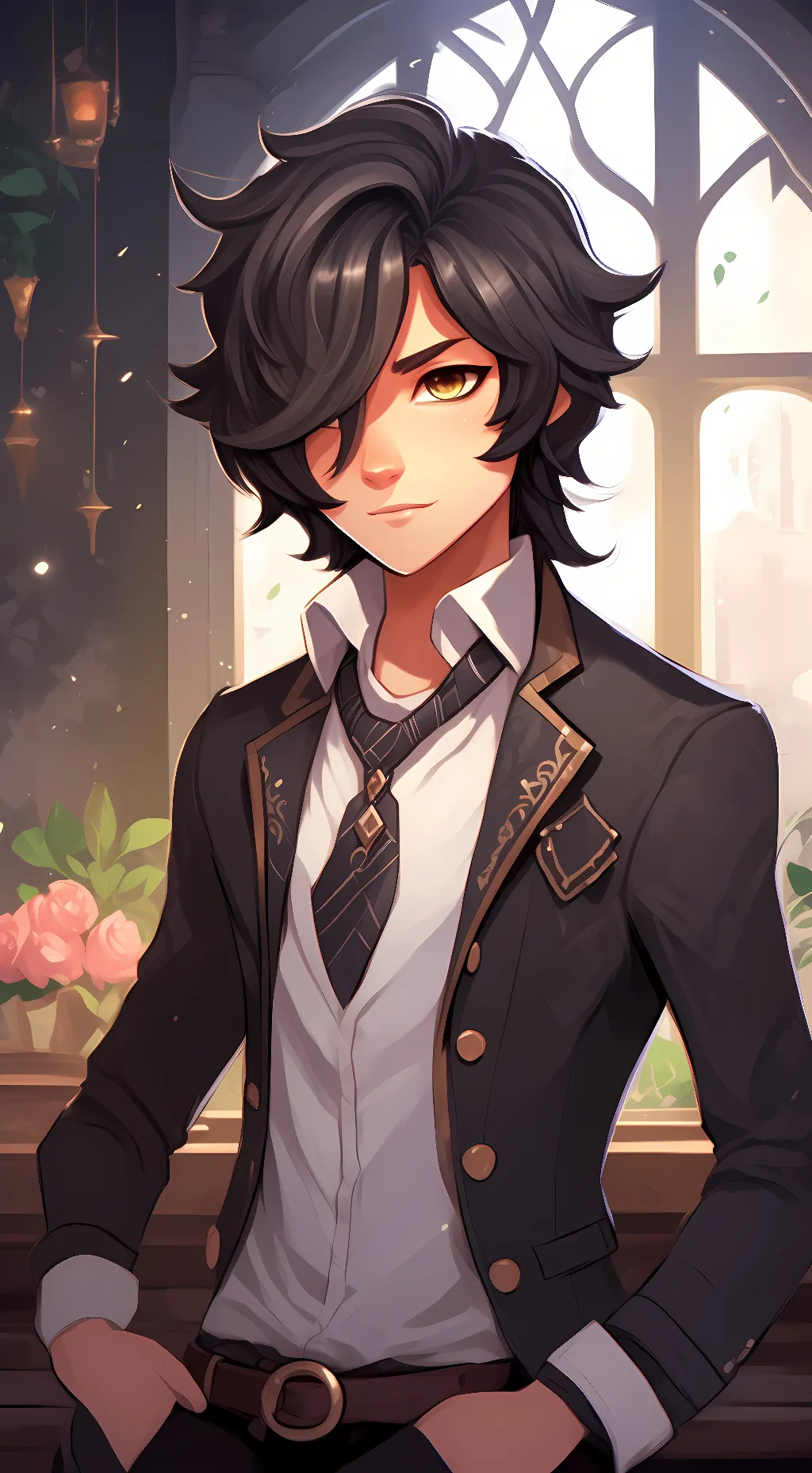 ai character: Zane background