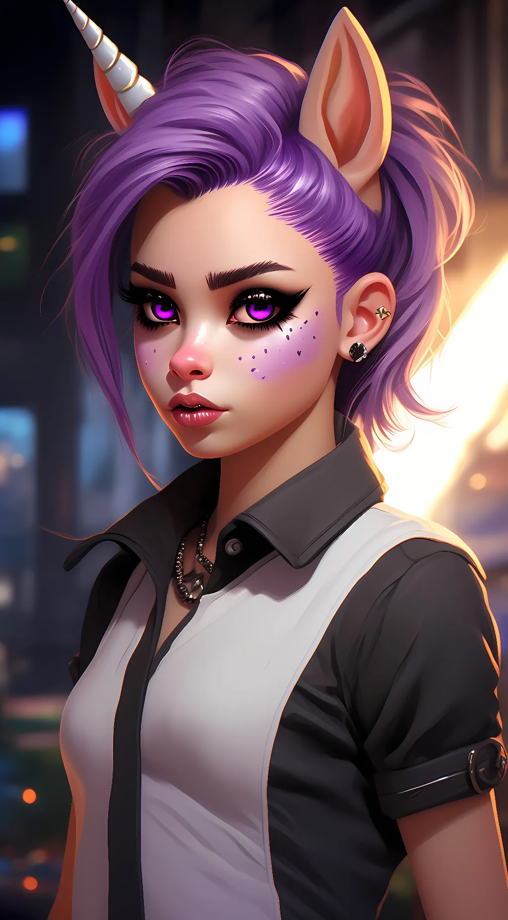 ai character: stella background