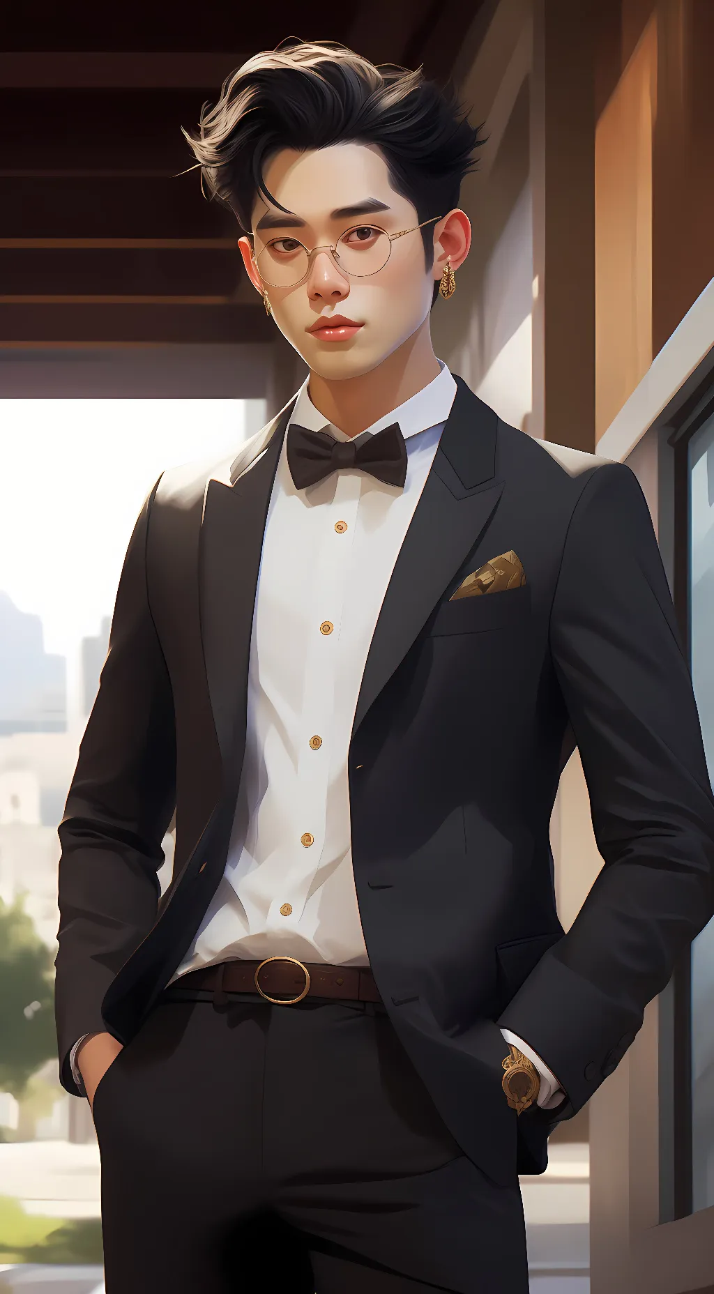 ai character: 69 background