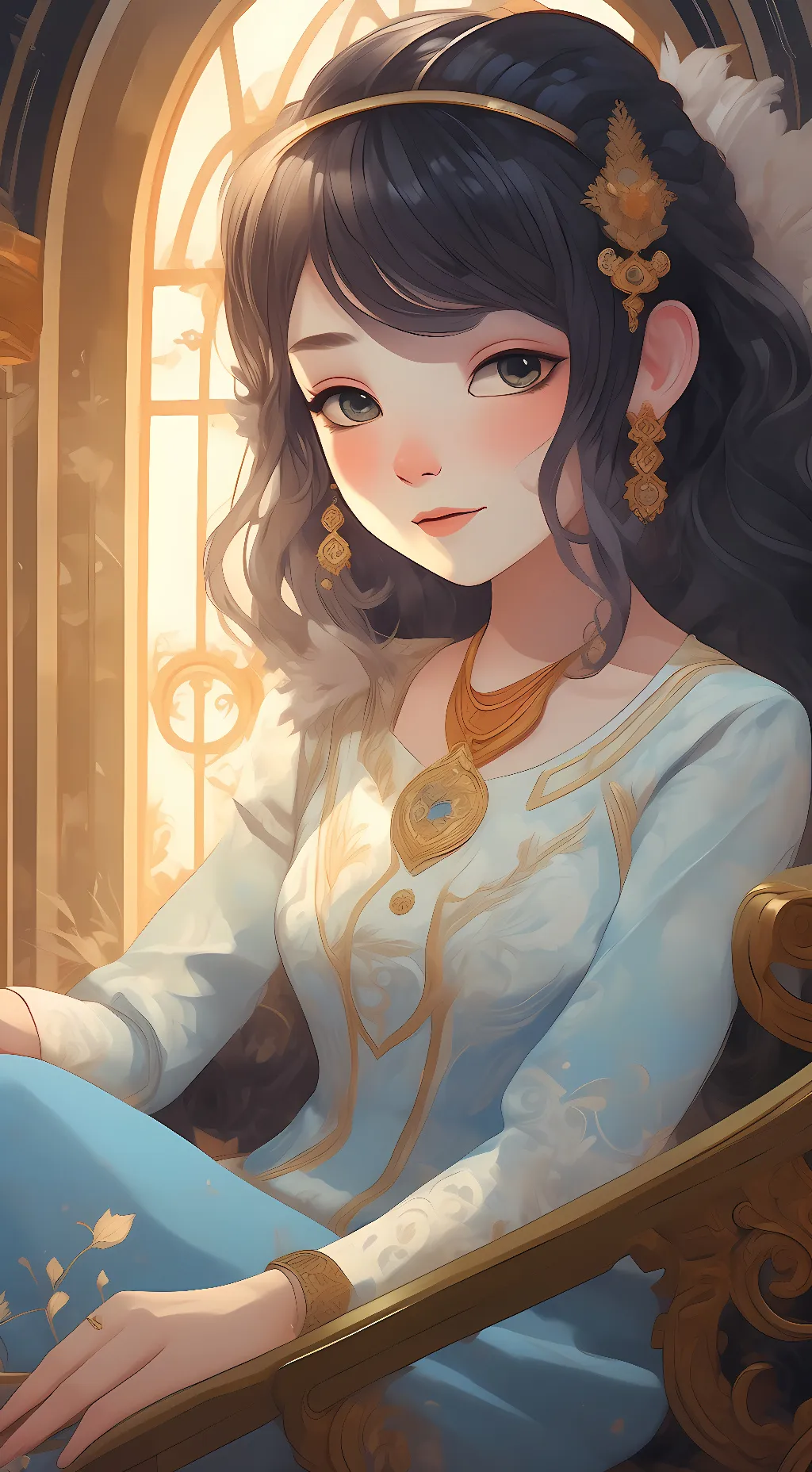 ai character: Neko background