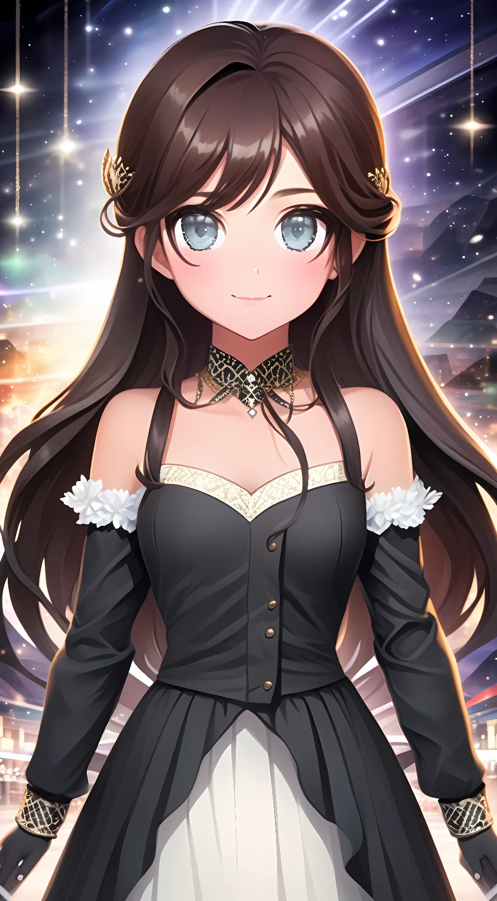 ai character: Luna background