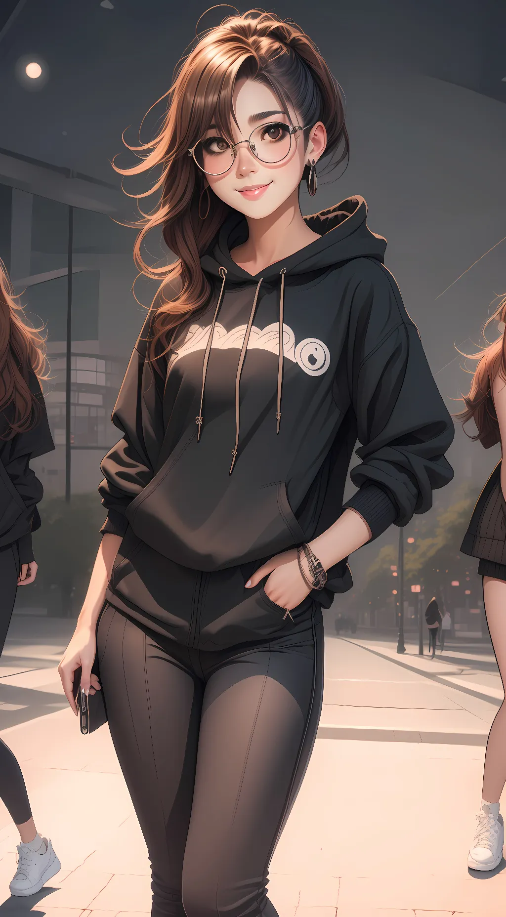 ai character: Haley  background