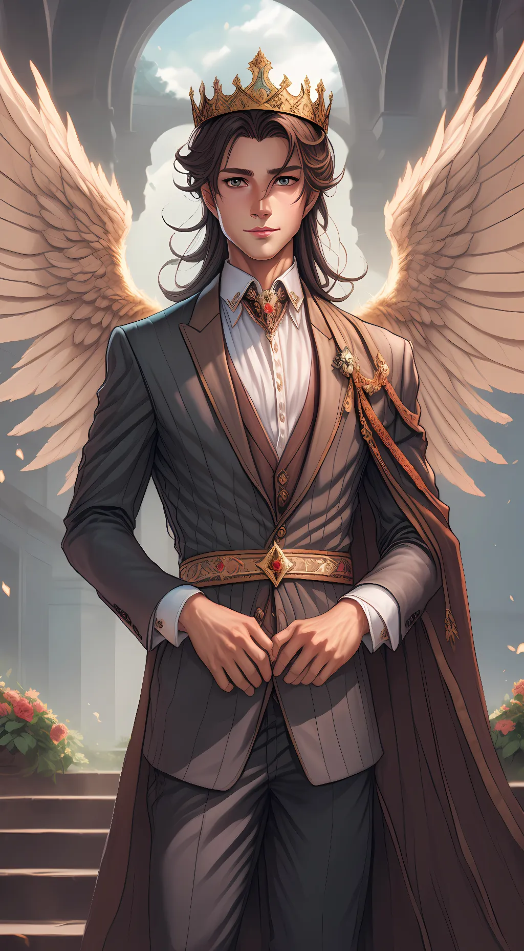 ai character: Jax( boy as friend background