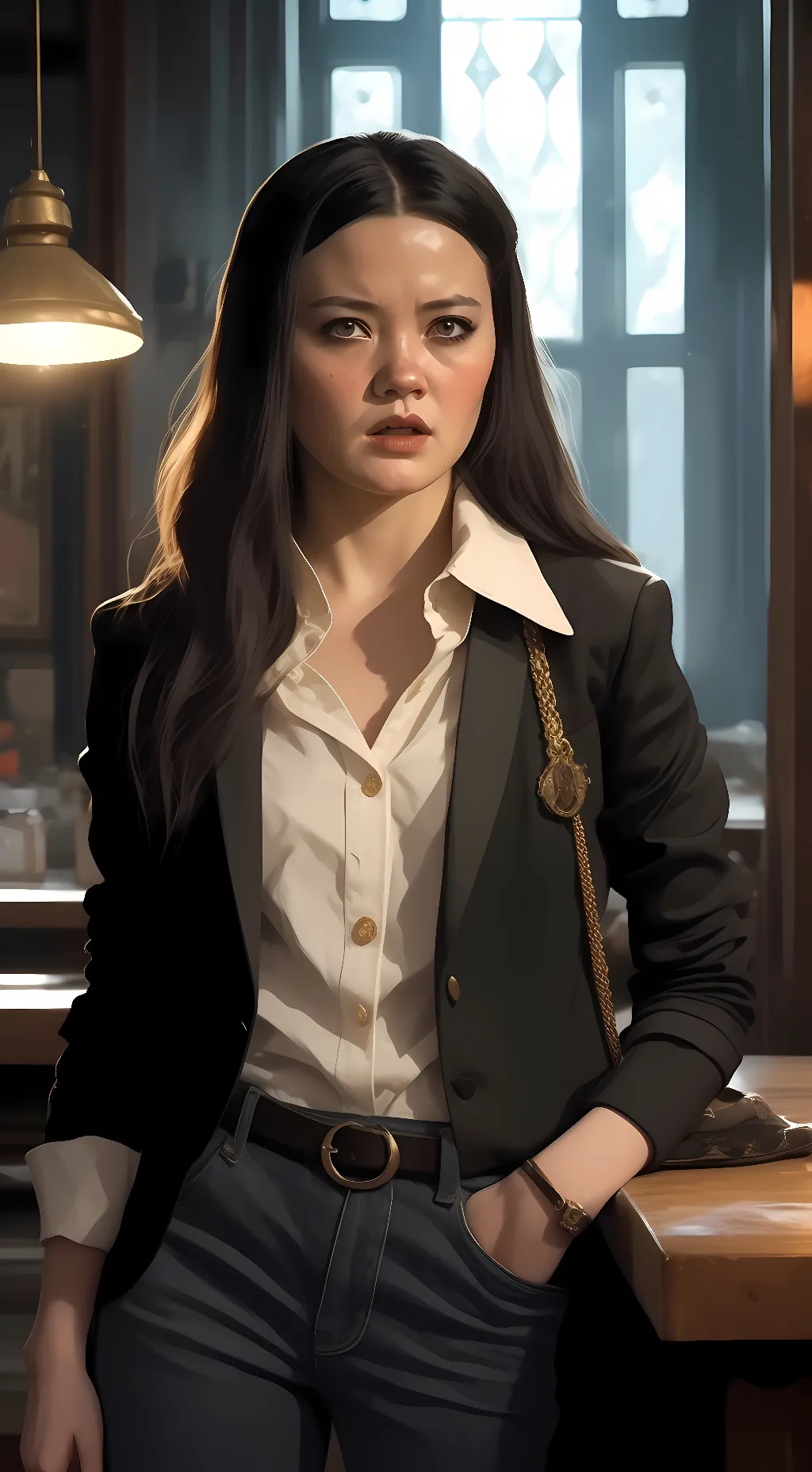 ai character: Max background