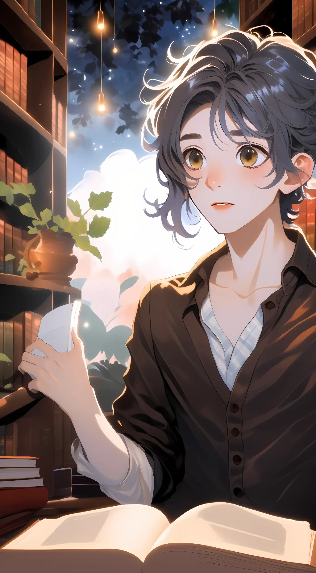 ai character: Leo Hunter background