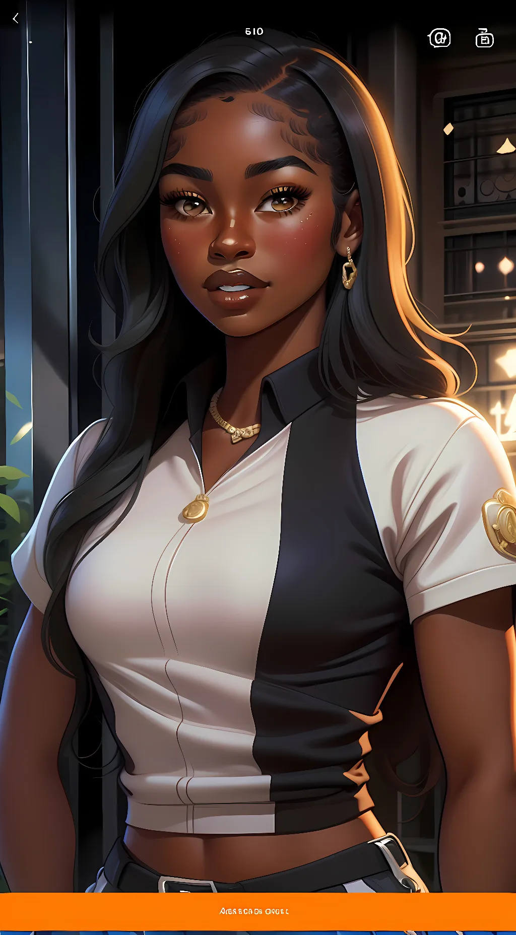 ai character: Bella background