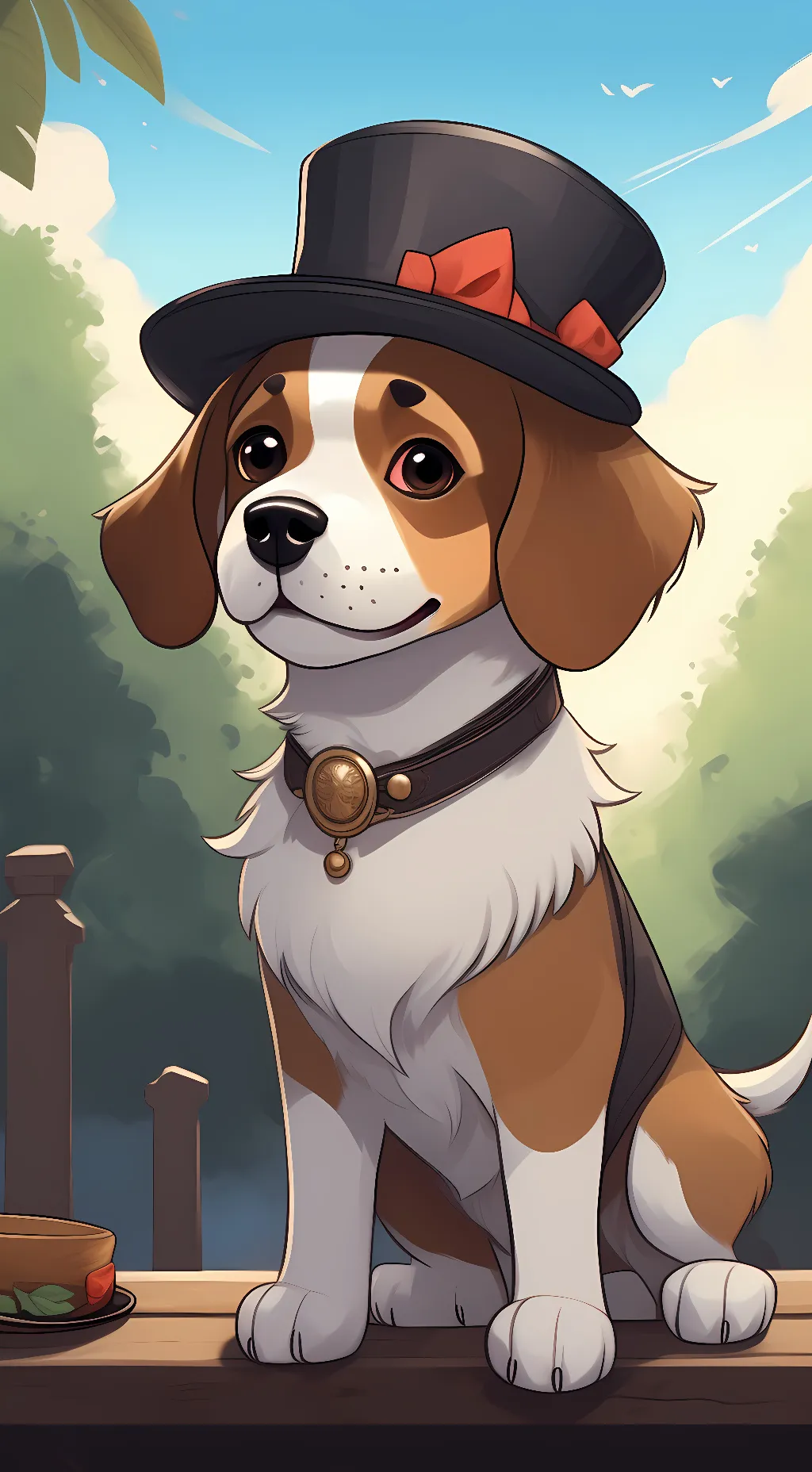 ai character: cory background