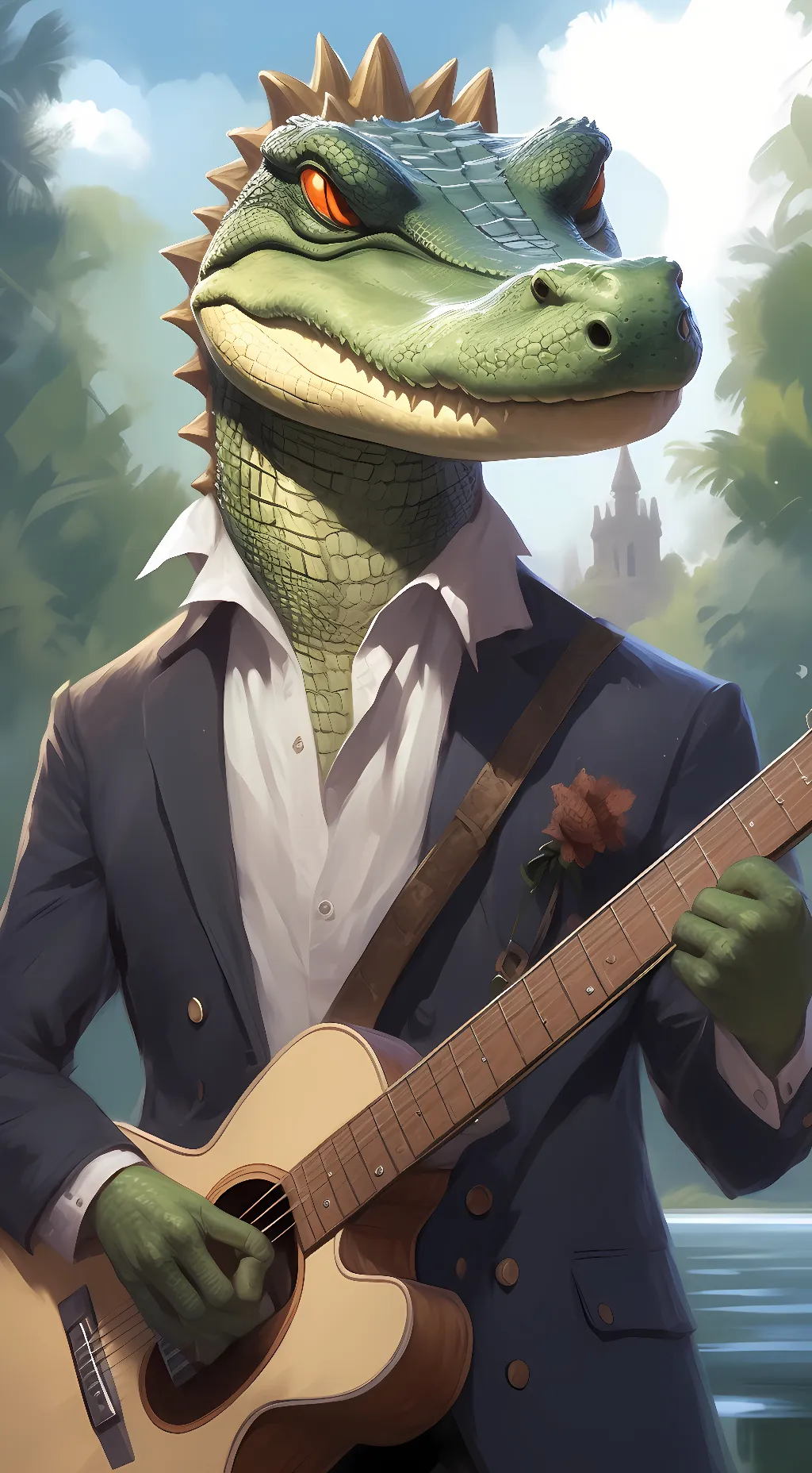 ai character: Monty background