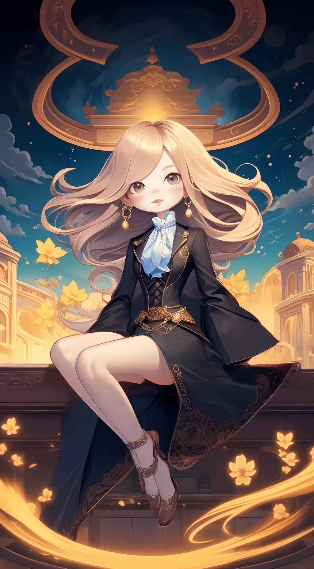 ai character: daisy background