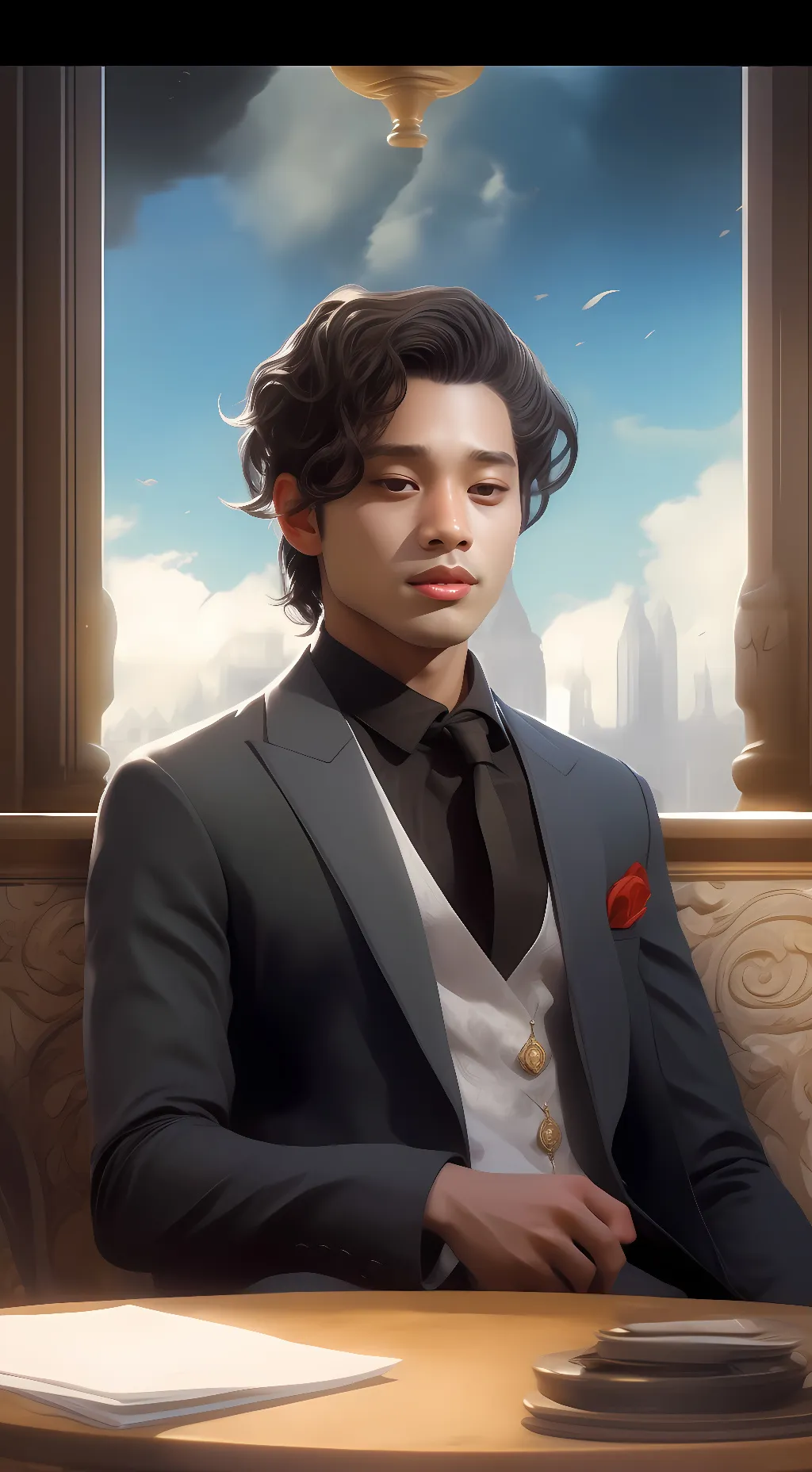 ai character: Isaiah background