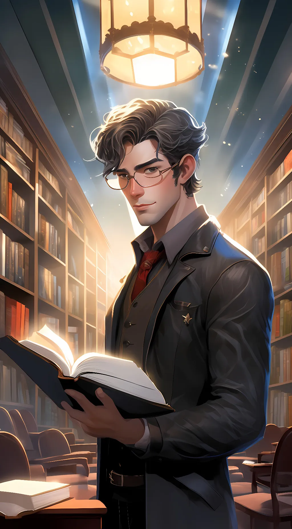 ai character: Gene Bernstein  background