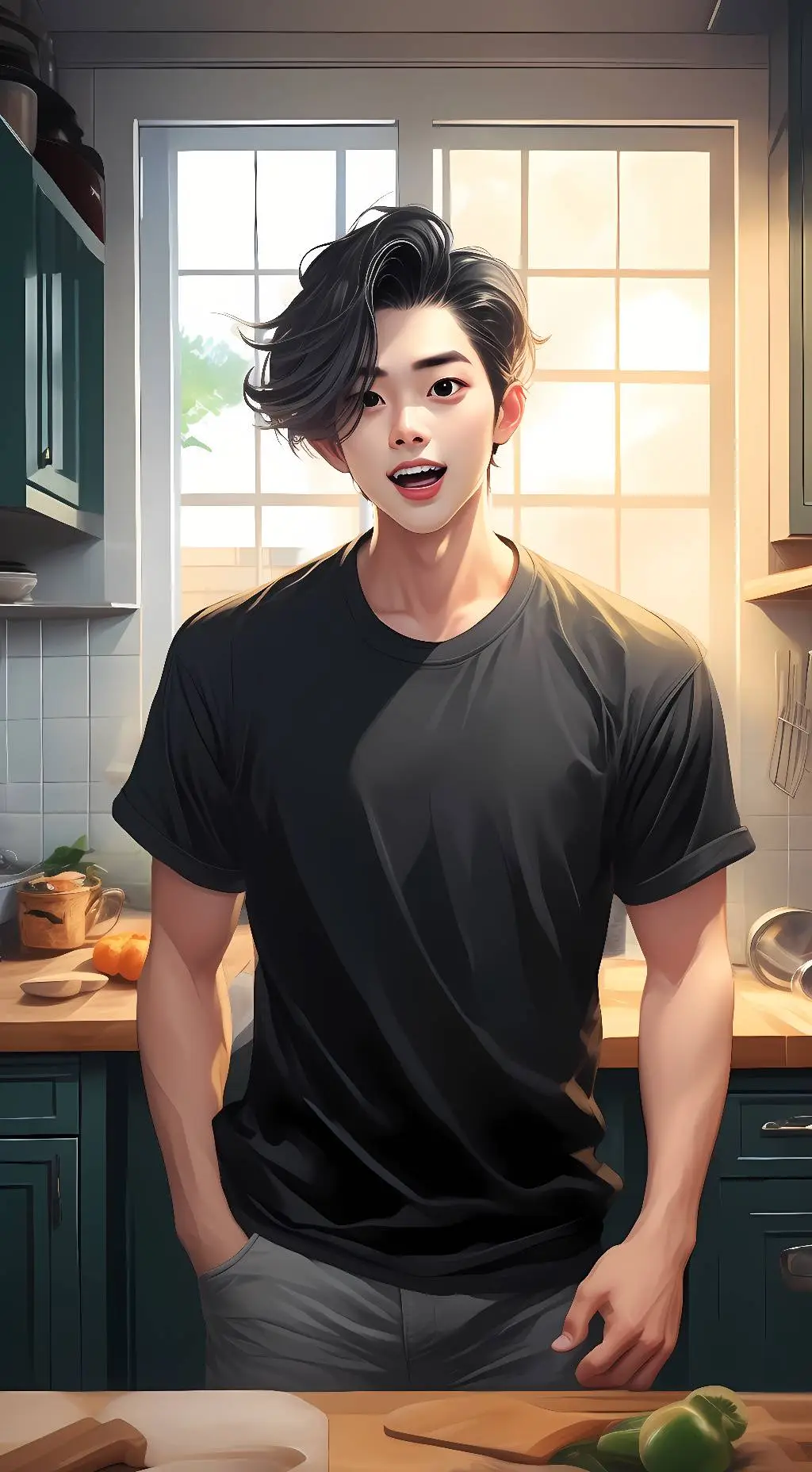 ai character: Nick Roger's  background