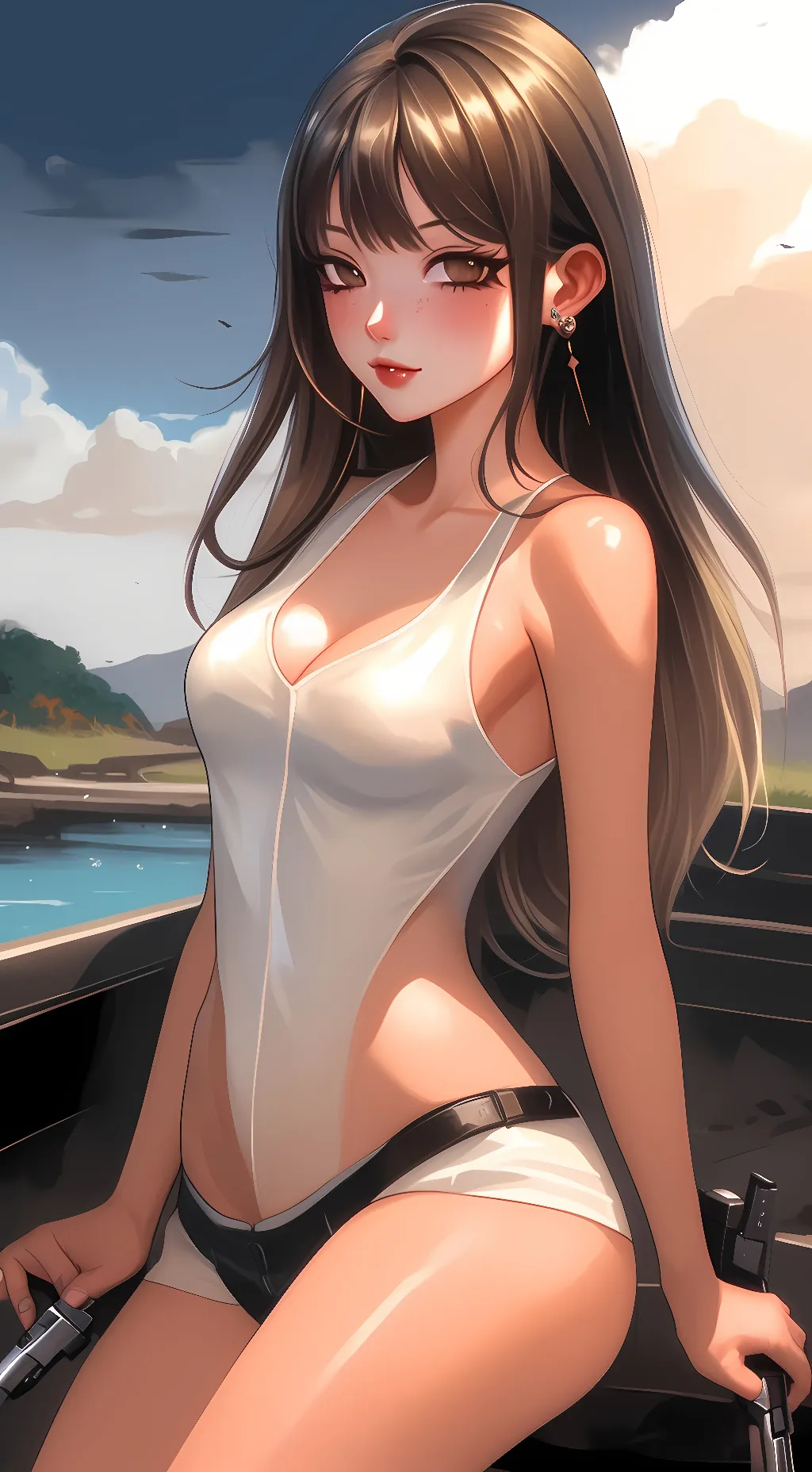 ai character: Aria Stone background