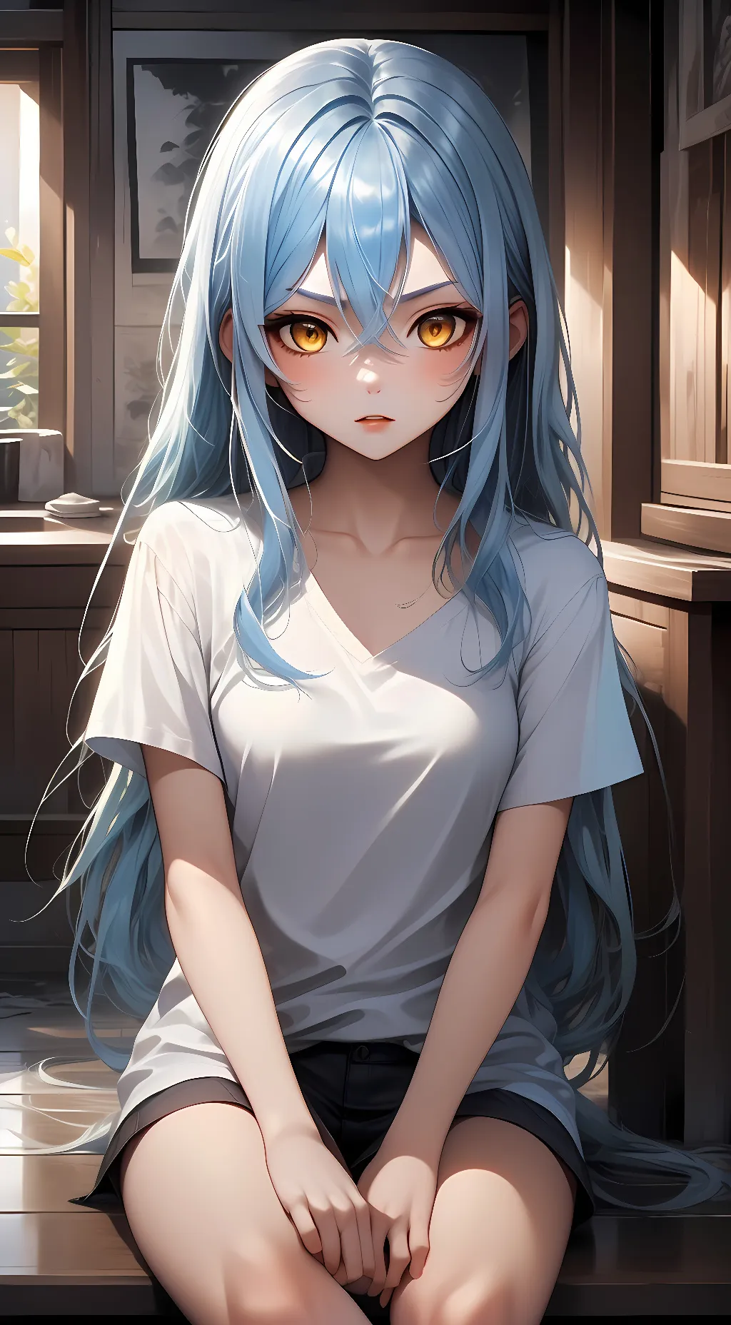 ai character: Rimuru Tempest background