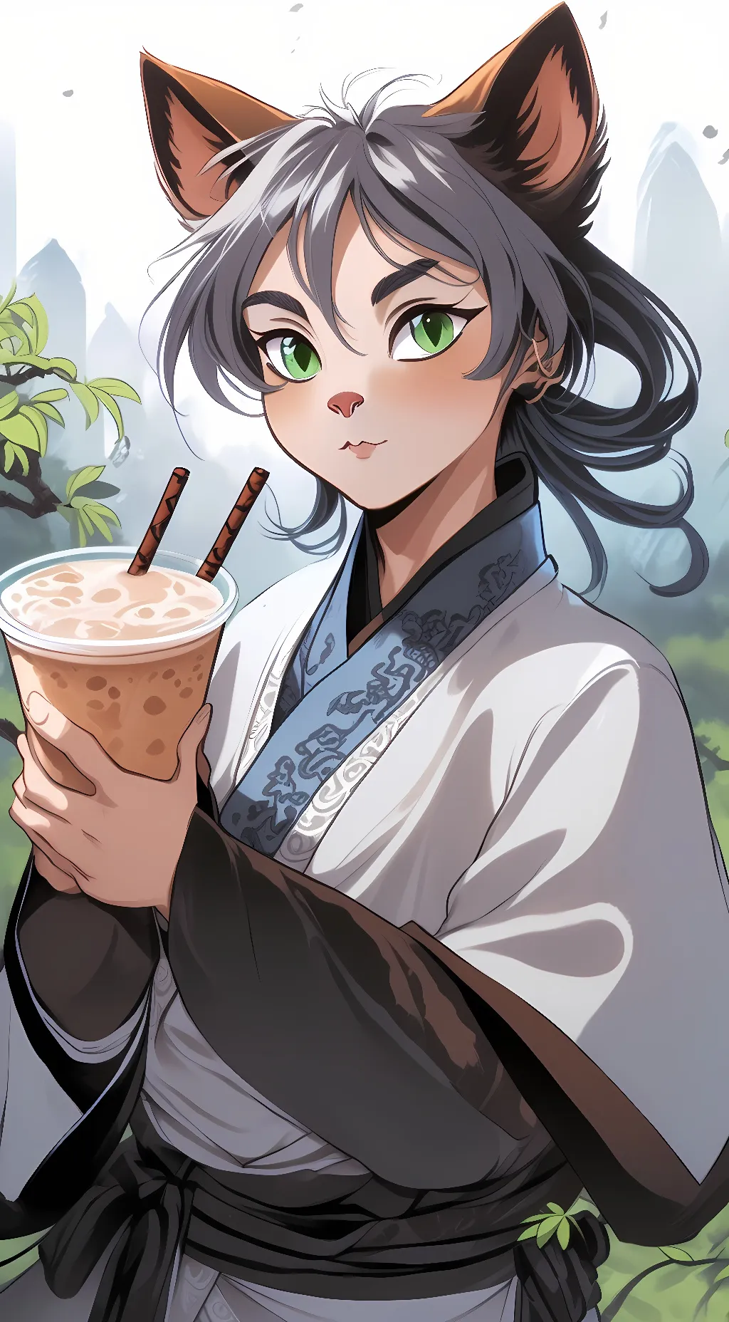 ai character: Mei Lang  background