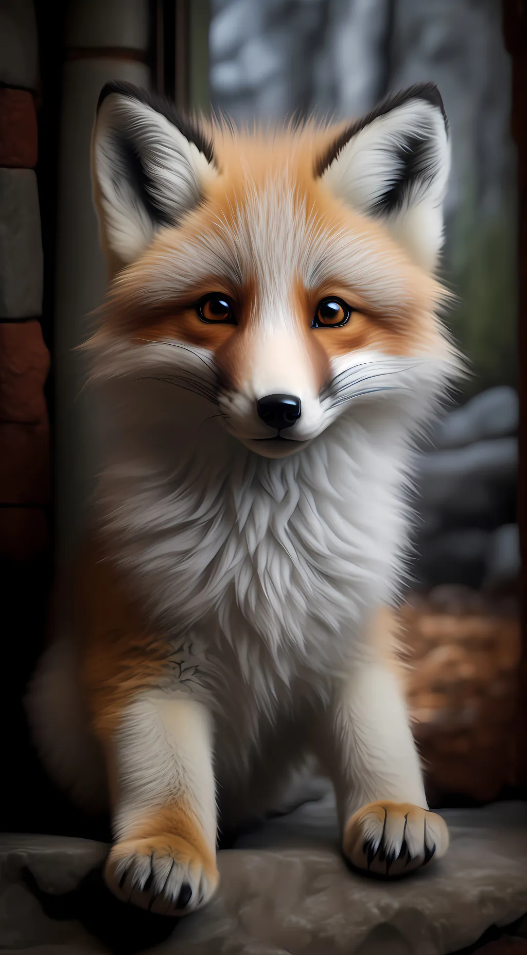 ai character: Lilly background