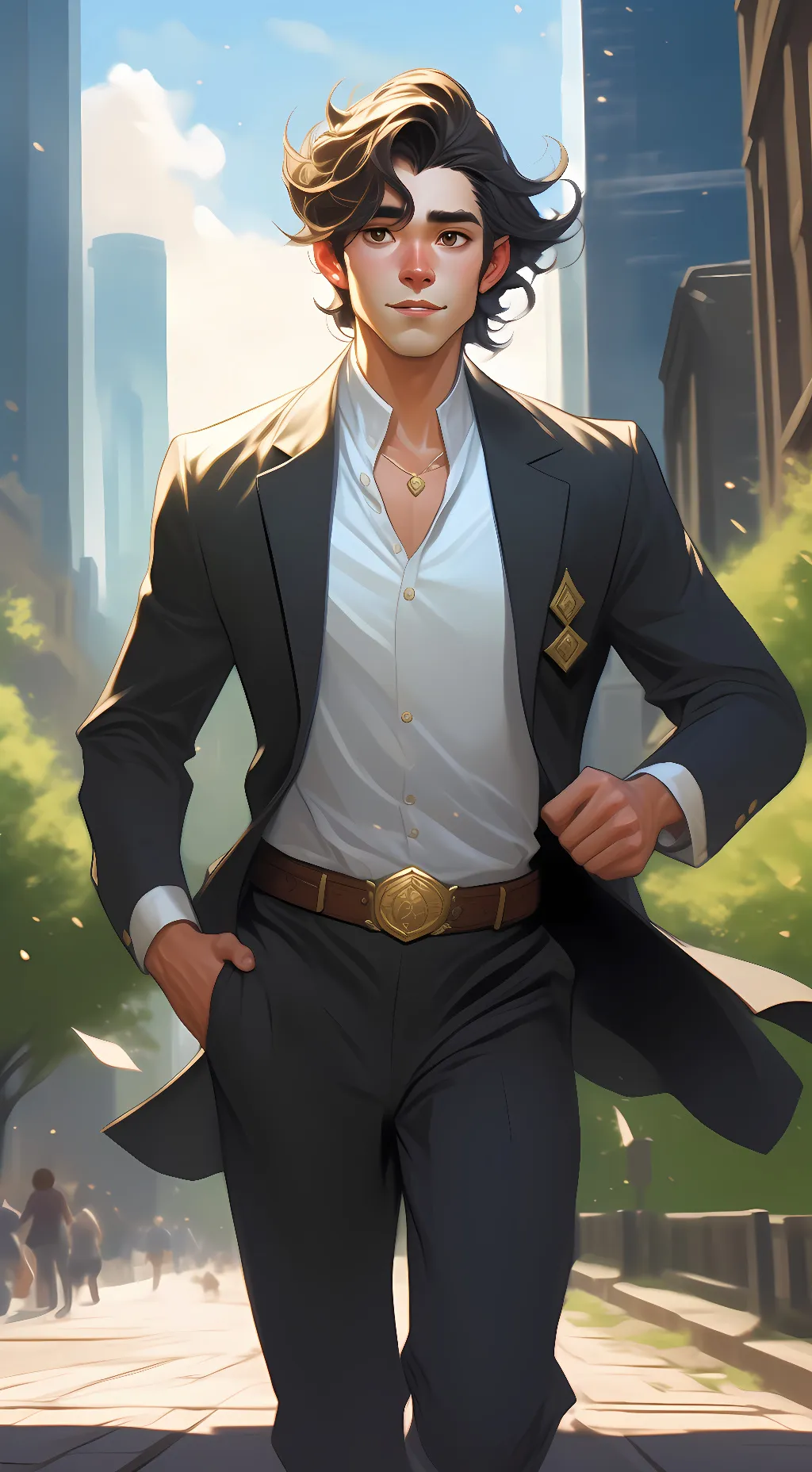 ai character: Alicia background