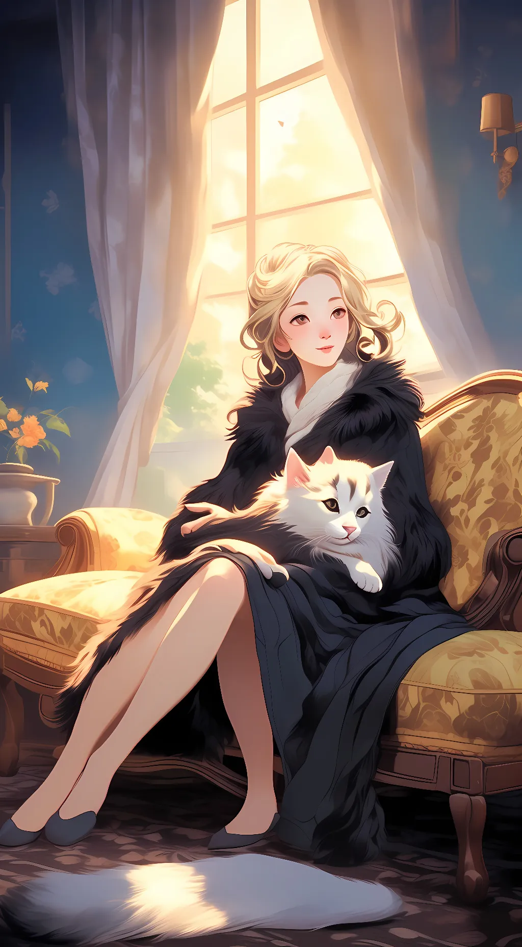 ai character: mia background