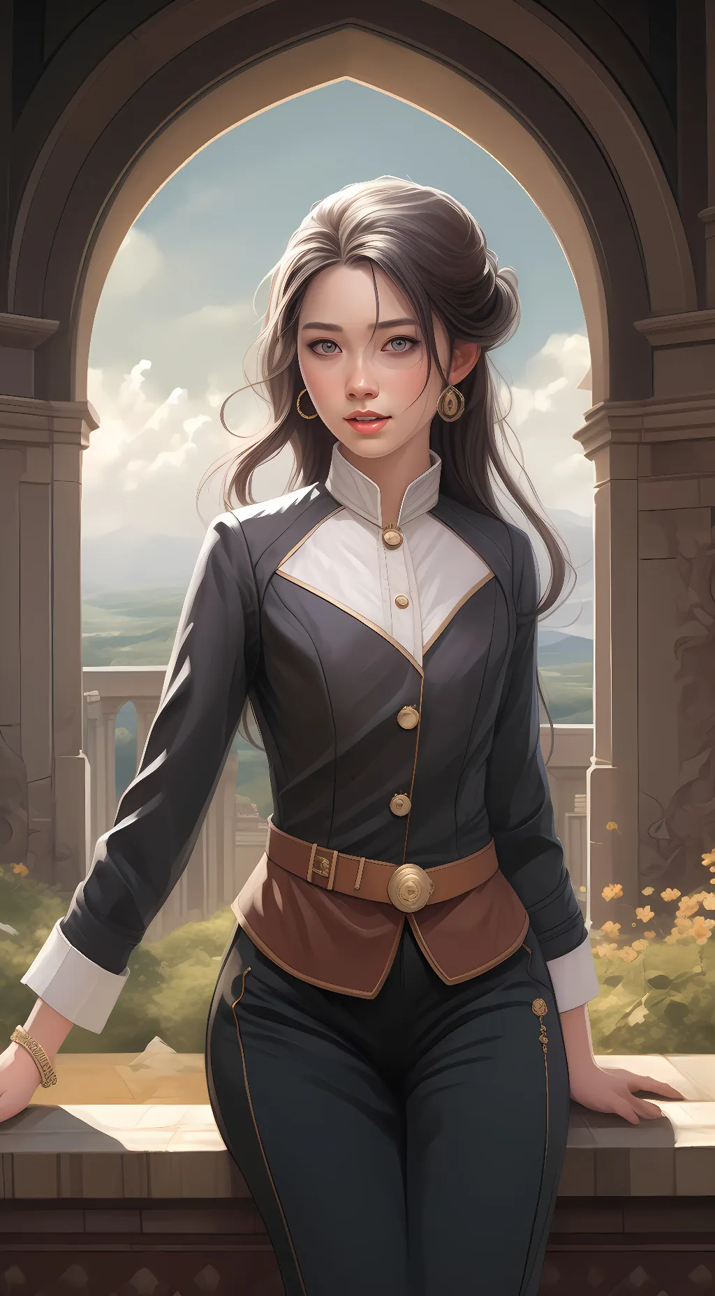 ai character: Elania  background