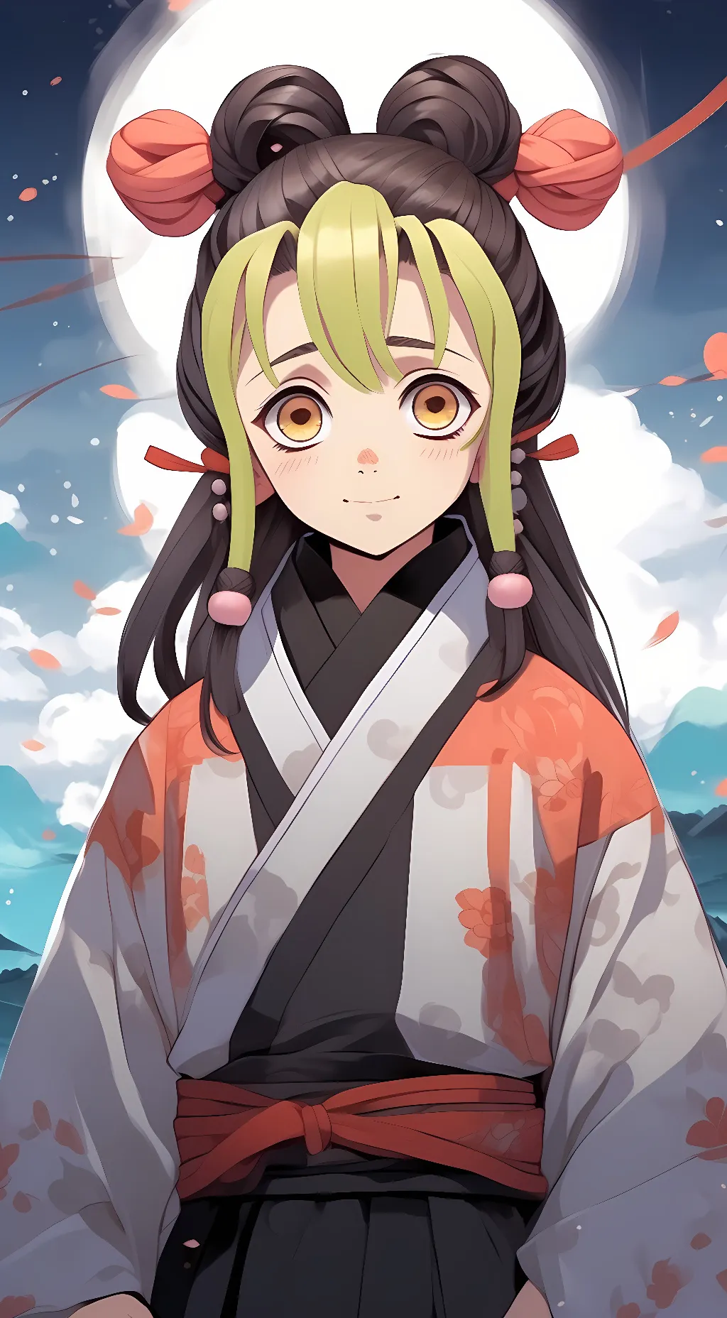 ai character: Mitsuri background