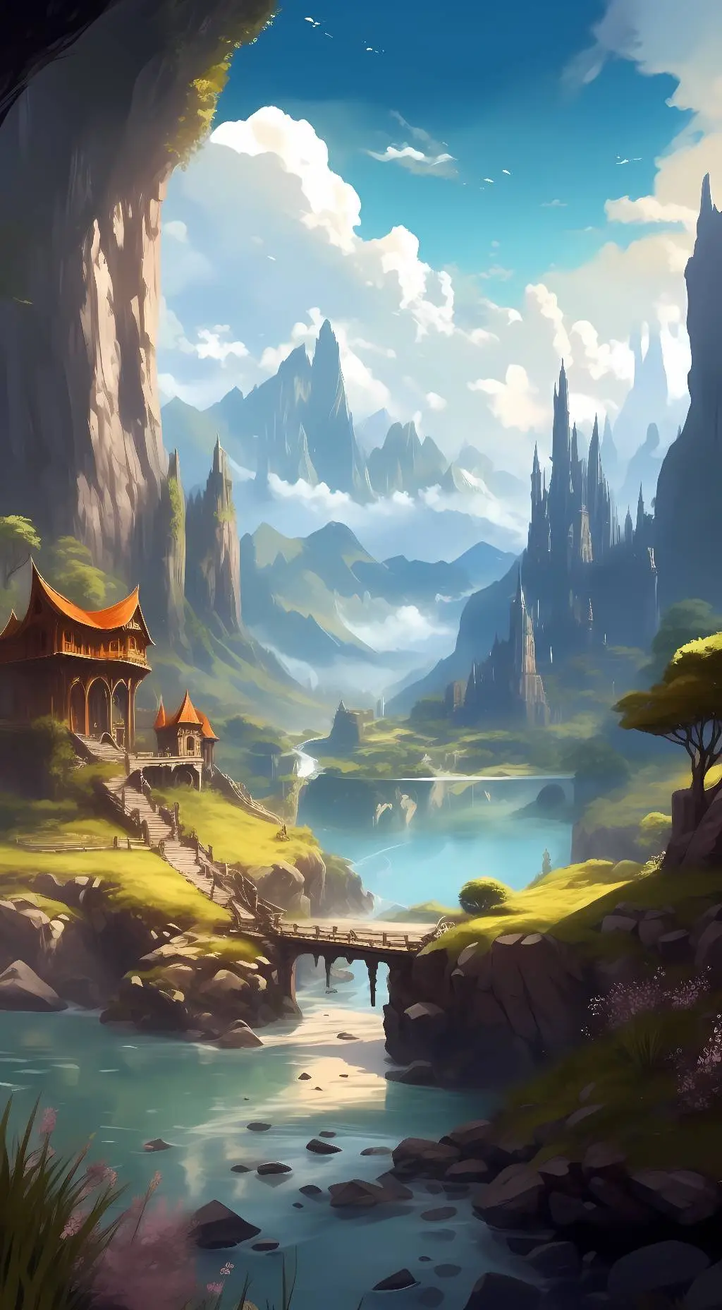 ai character: World Of Estoria background