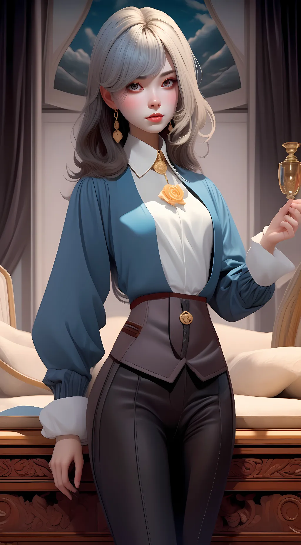 ai character: Ava background