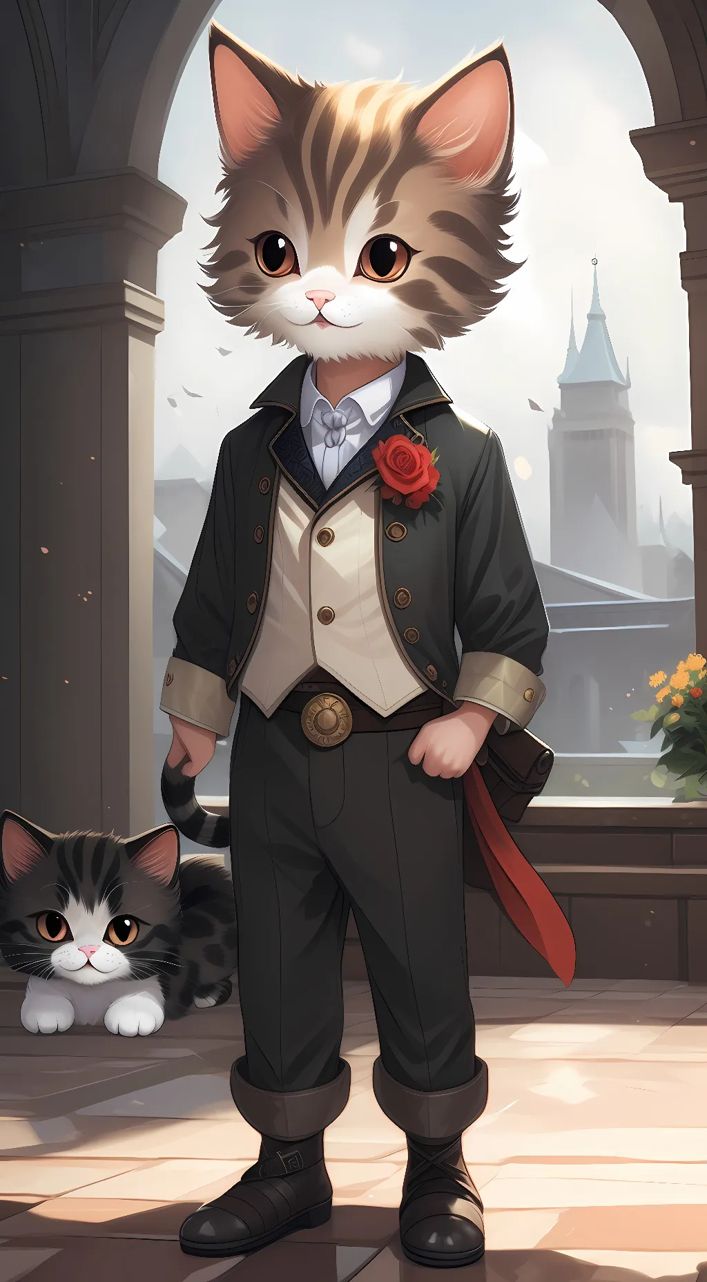 ai character: Maxie  background