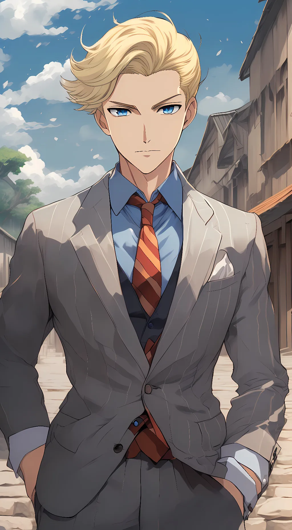 ai character: loid forger background