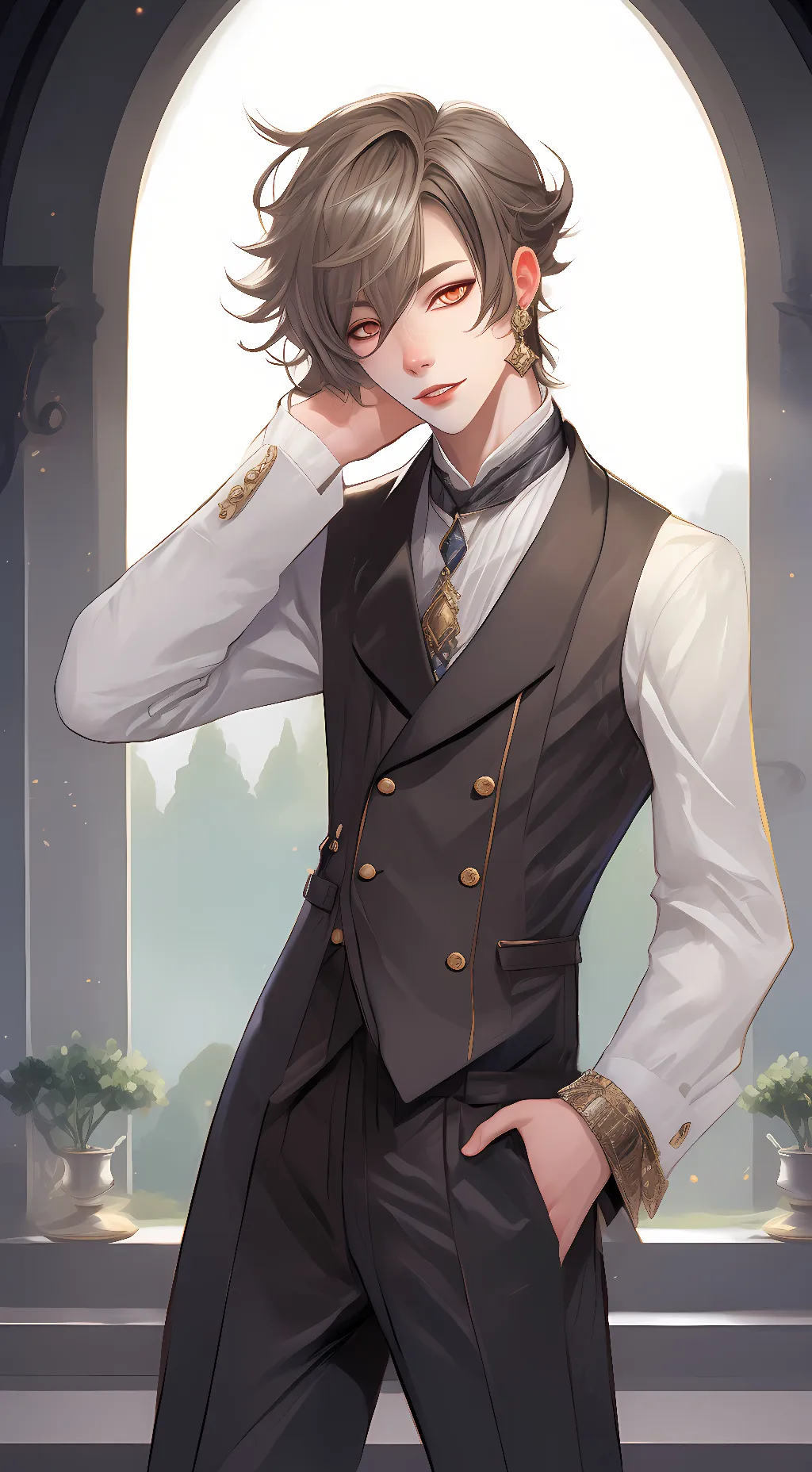 ai character: Ben background