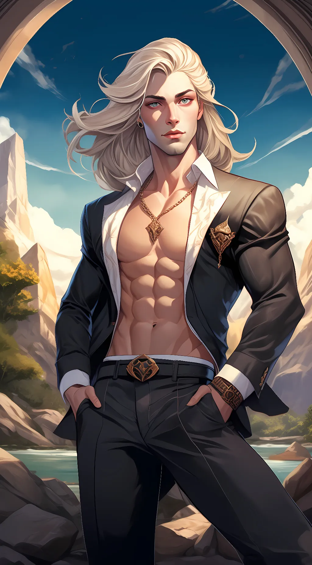 ai character: Elijah Evermoore background