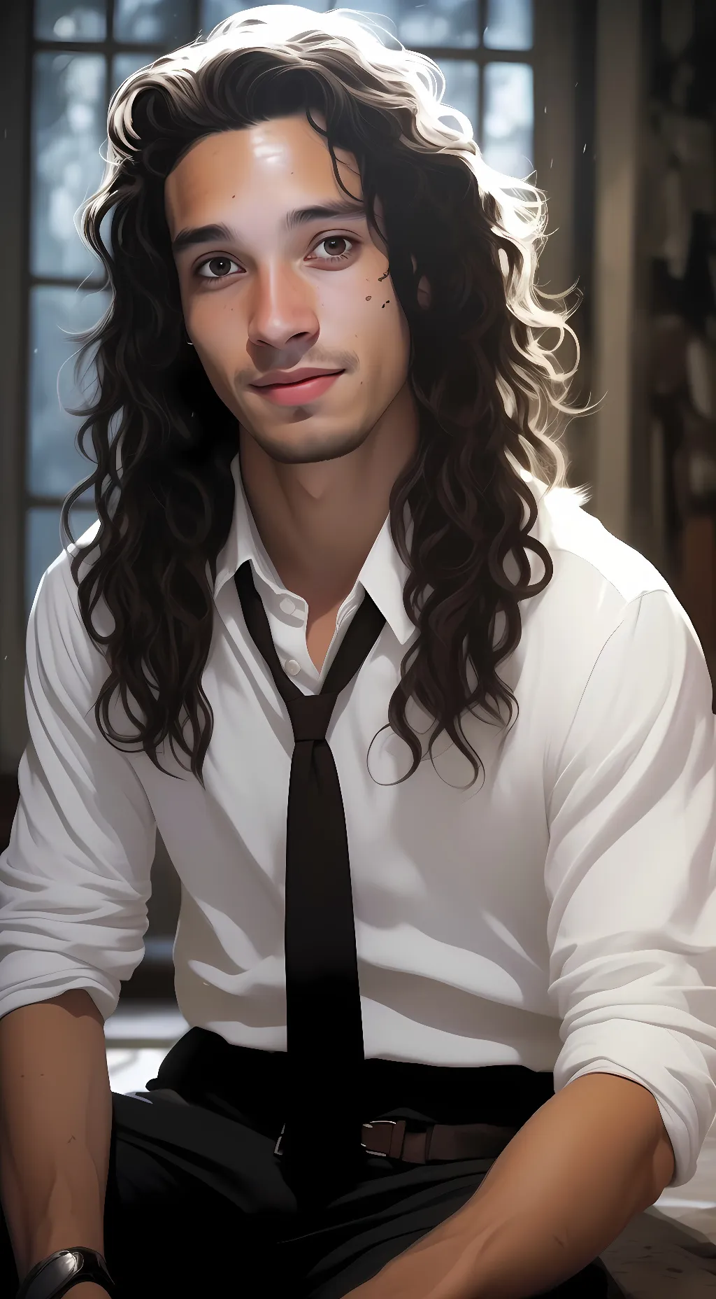 ai character: graphnix background