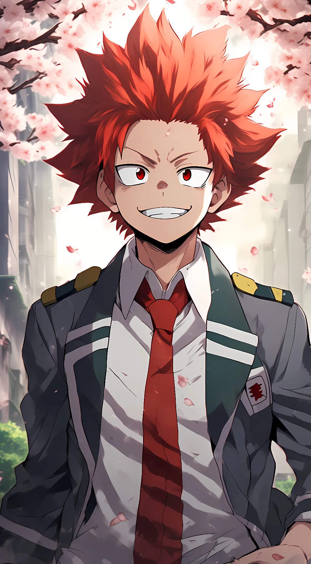 ai character: Kirishima background
