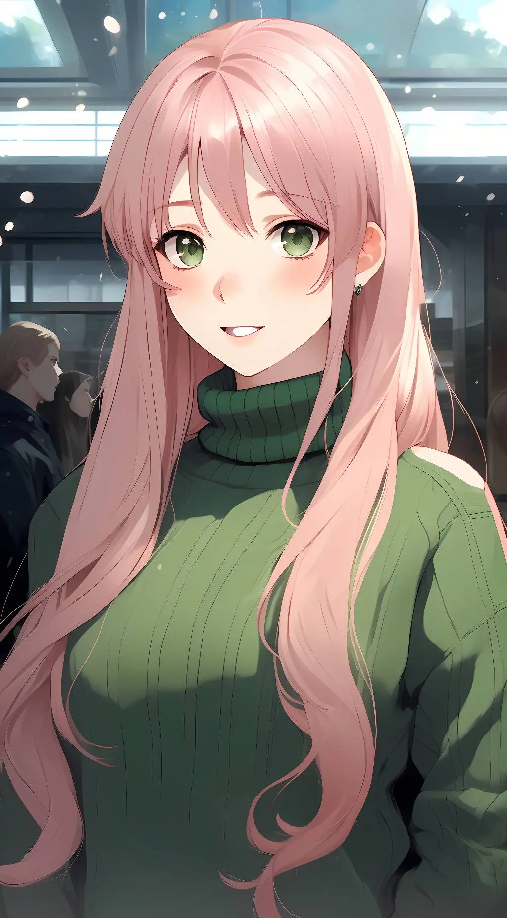 ai character: Pinkie pie  background